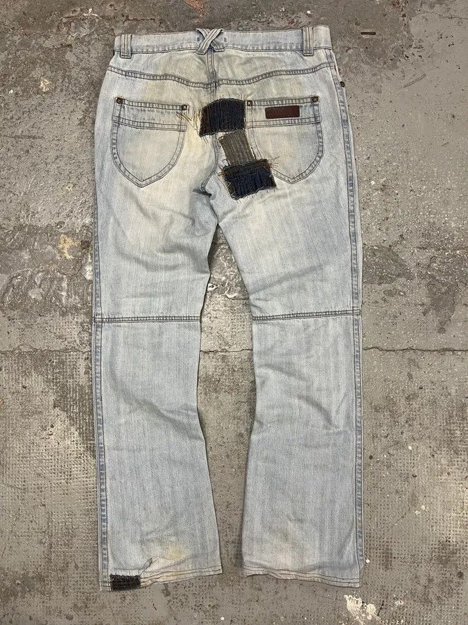Roberto Cavalli AW2000 Roberto Cavalli Blue Denim Royal Bootcut Jeans Size US 33 - 7 Thumbnail