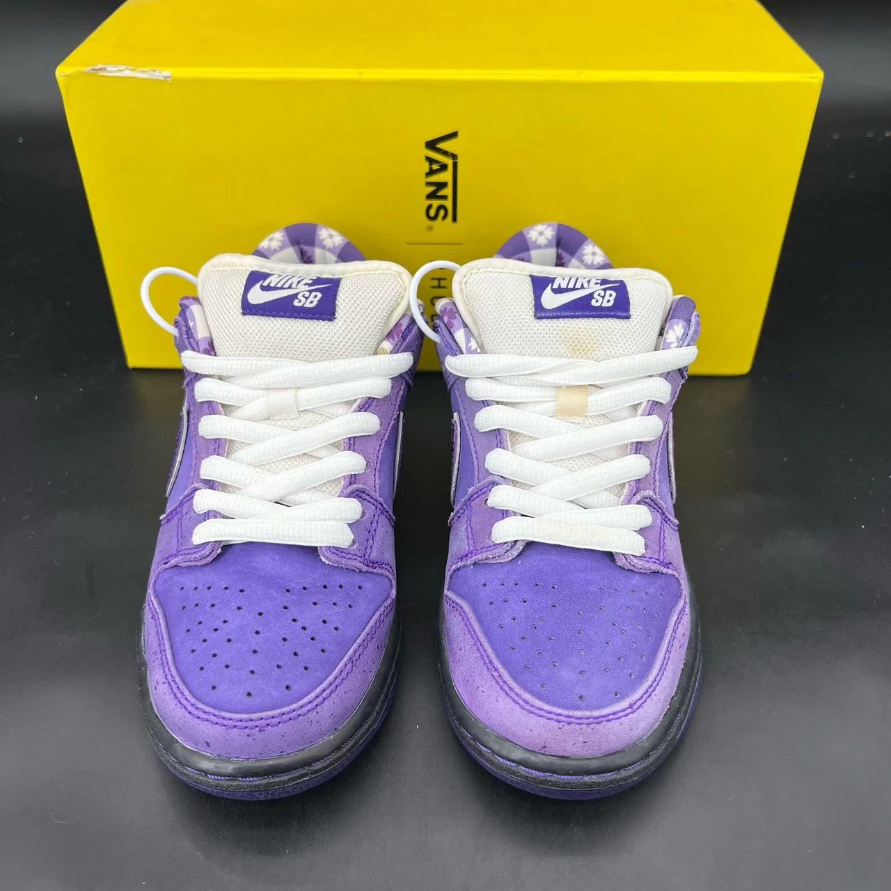 Nike Nike Dunk SB Purple Lobster 36, boxed, lightly worn, stars Size US 5 / IT 35 - 4 Thumbnail