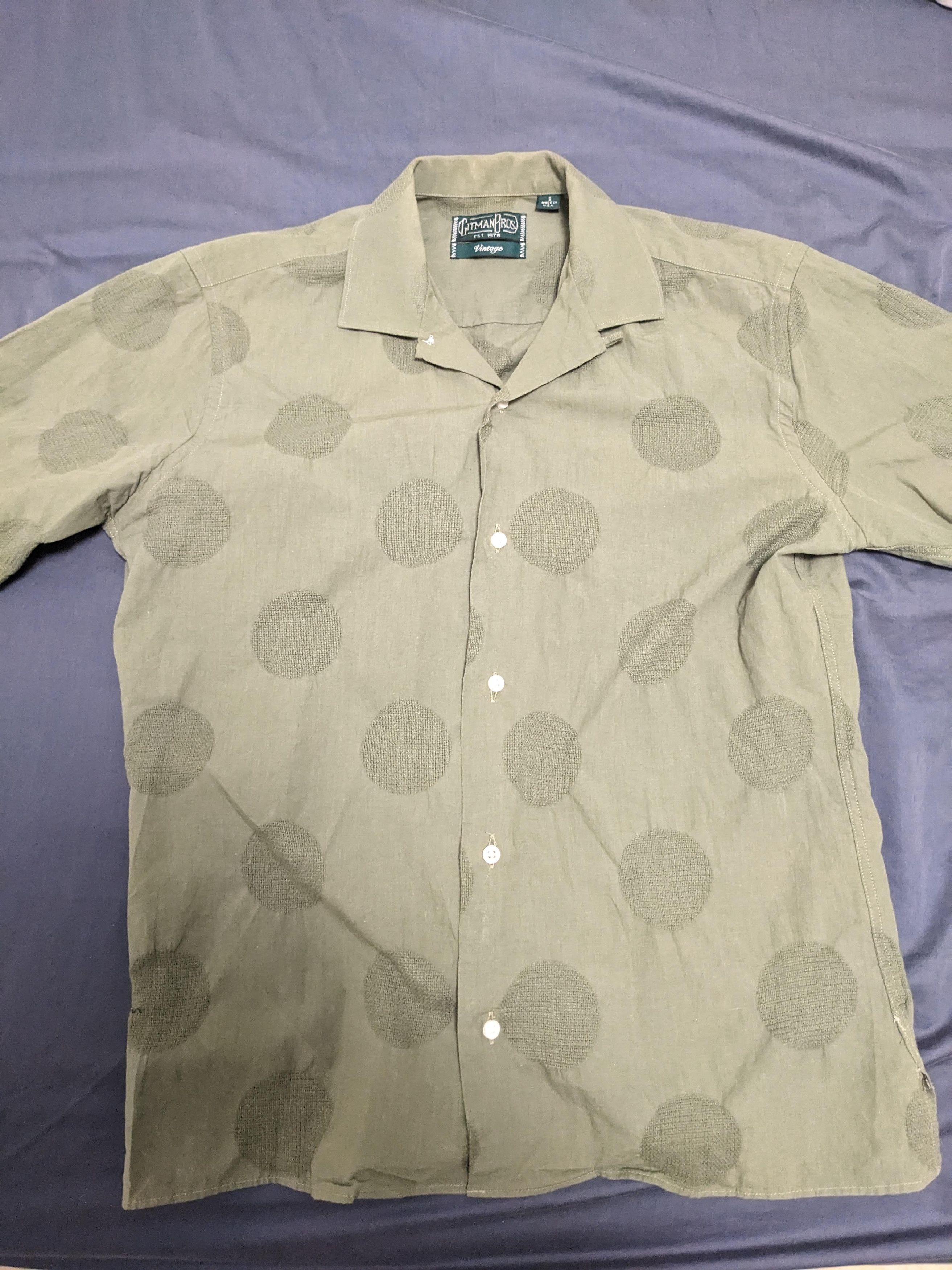 Gitman Bros. Vintage gitman vintage camp shirt Size US S / EU 44-46 / 1 - 1 Thumbnail