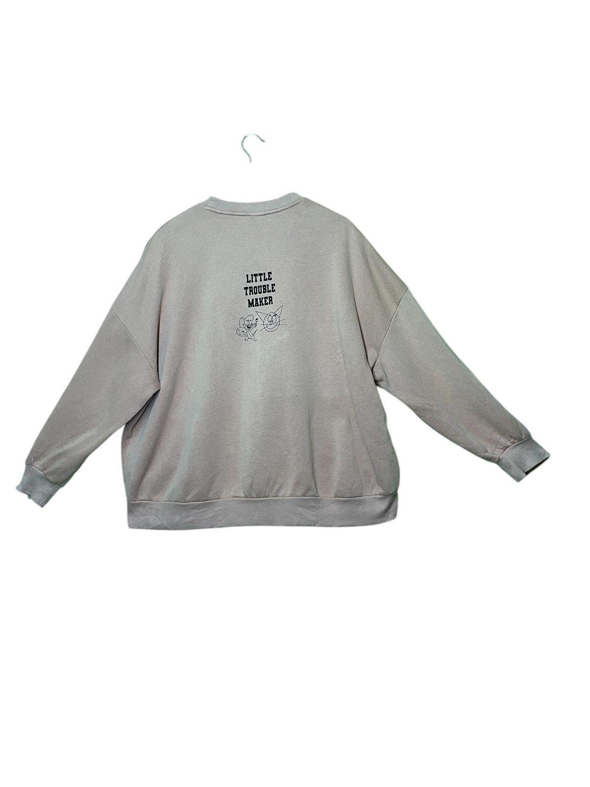 GU Tom and jerry big logo printed crewneck sweatshirt Size US XXL / EU 58 / 5 - 11 Thumbnail