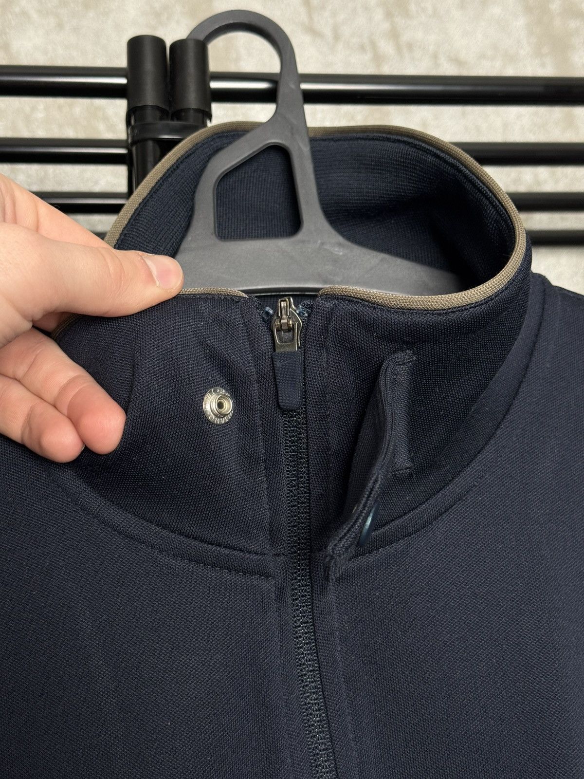 Nike Roger Federer Nike Dri Fit Dark Blue Tennis Full Zip Jacket Size US XL / EU 56 / 4 - 7 Thumbnail