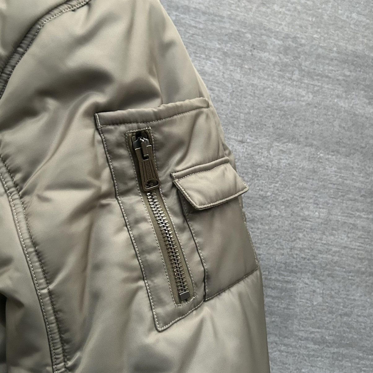 Balenciaga balenciaga all in paris bomber khaki Size US XS / EU 42 / 0 - 4 Thumbnail