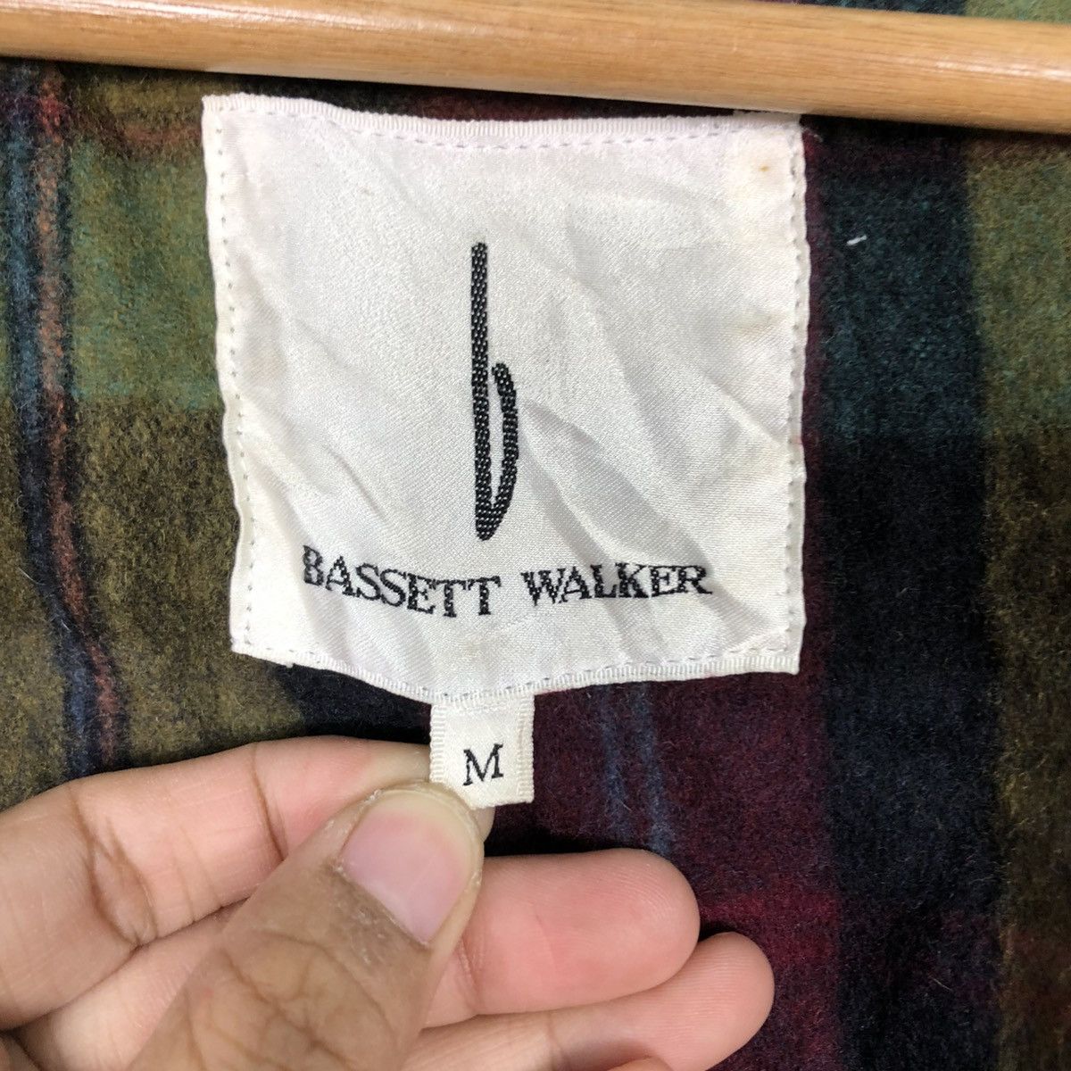 Japanese Brand 🔥VINTAGE CHORE JACKET BASSETT WALKER BLANKET ISSEY MIYAKE Size US M / EU 48-50 / 2 - 19 Thumbnail