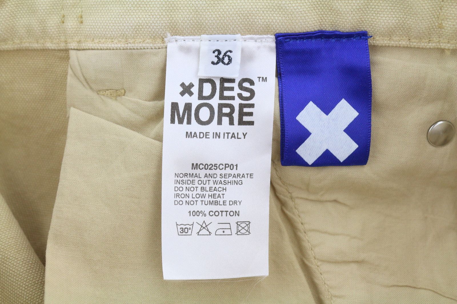 Other CARGO W36 Light Brown Distress Zip Pockets 87849 Size US 36 / EU 52 - 8 Thumbnail