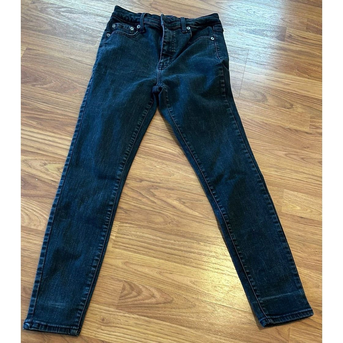 Aeropostale Aeropostale Black Denim Jeans - Women's Size 8R - Excellent! Size 30" / US 8 / IT 44 - 1 Thumbnail