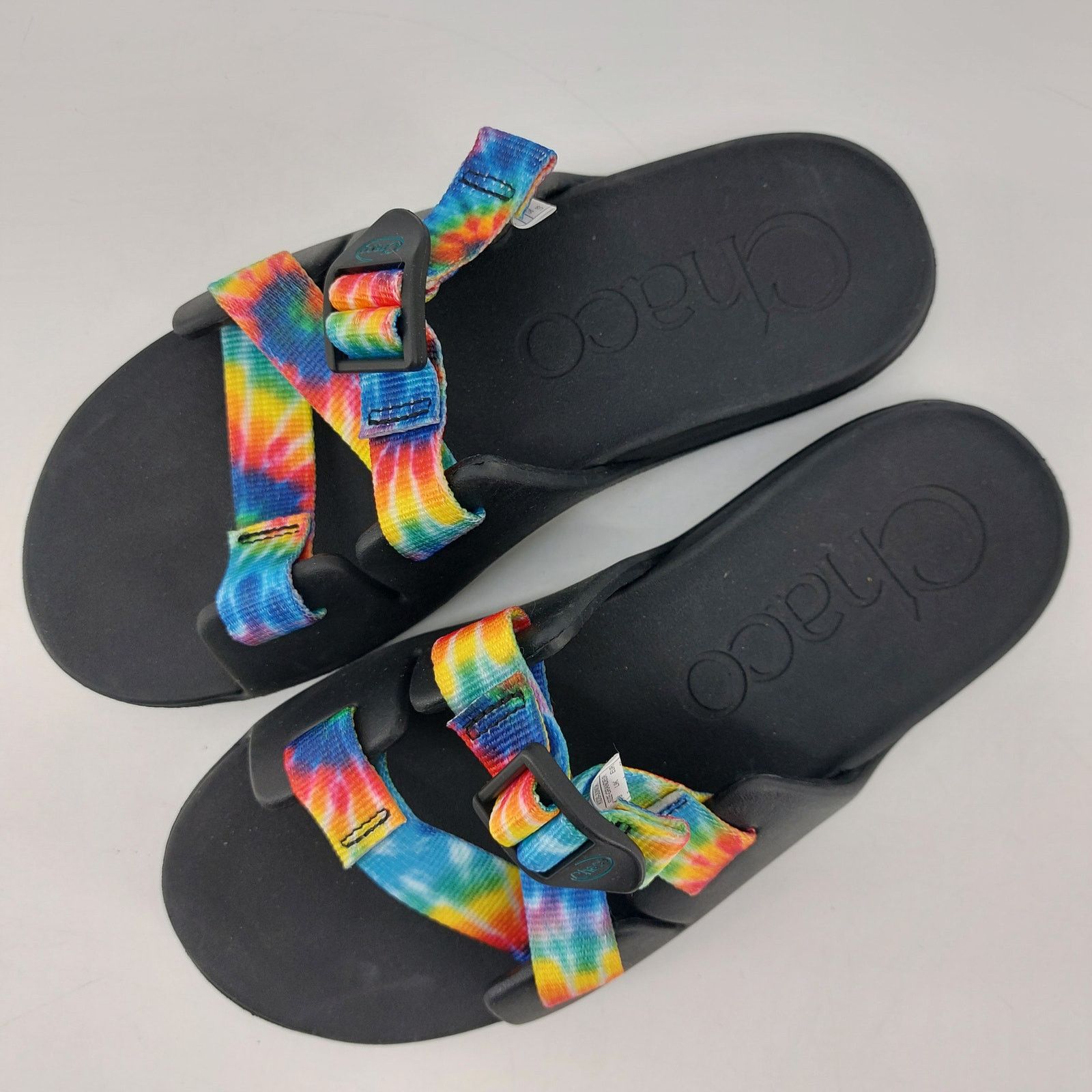 Chaco Chaco Chillo Kids Unisex Size 5 Tie Dyle Slip On Slides Size US 5 / IT 35 - 2 Thumbnail