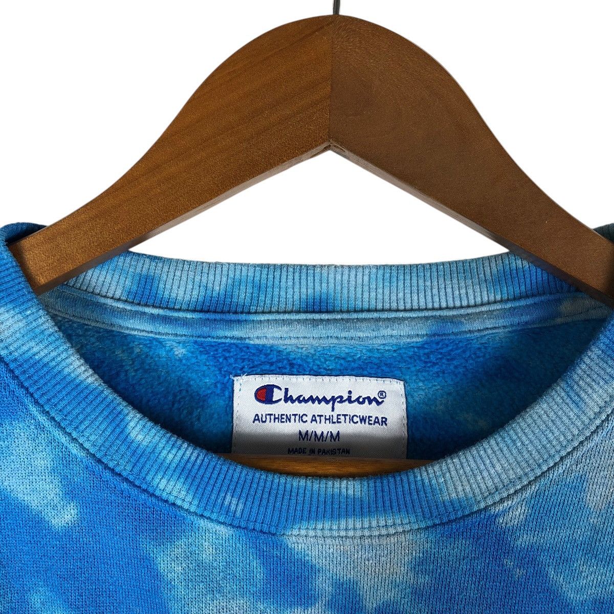 Champion CHAMPION Rare Blue Tie Dye Sweatshirt Size US M / EU 48-50 / 2 - 6 Thumbnail