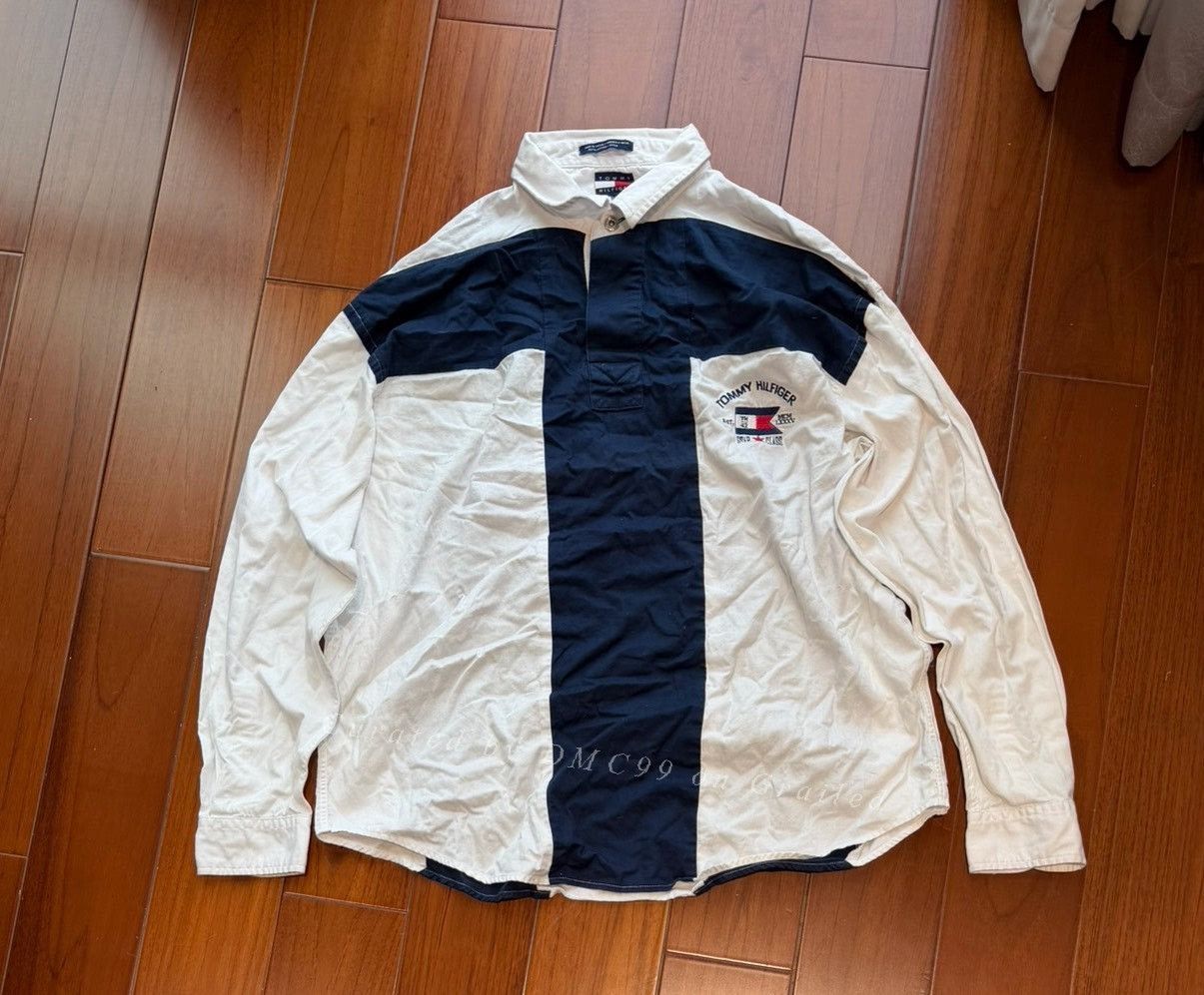 Tommy Hilfiger Tommy Hilfiger Men's Long Sleeve Polo Size US M / EU 48-50 / 2 - 1 Thumbnail