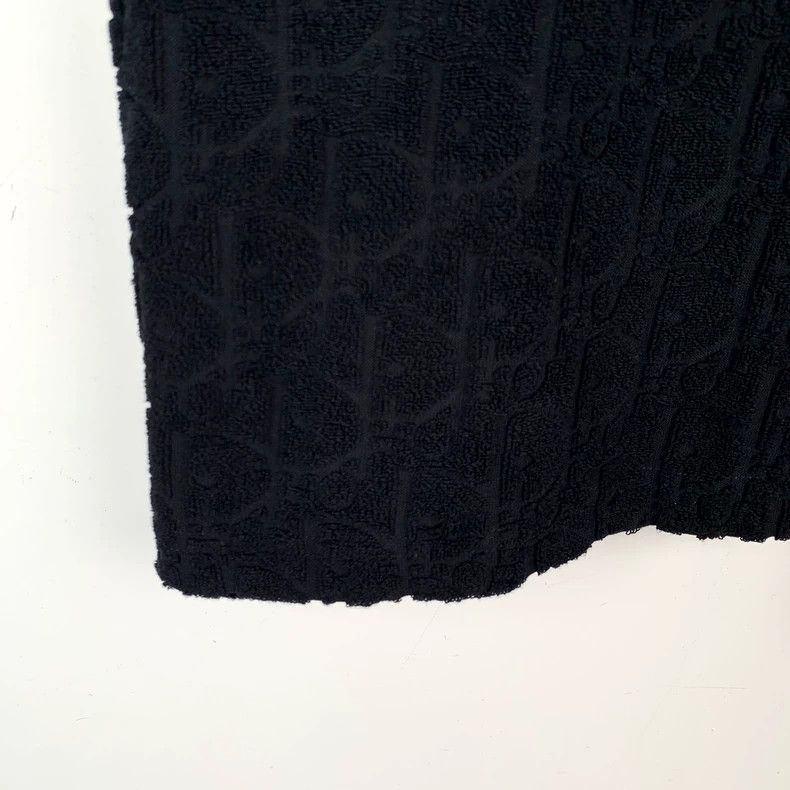 Dior Dior Black logo old flower full print round neck cotton tow Size US M / EU 48-50 / 2 - 4 Thumbnail