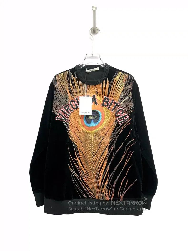 Givenchy Givenchy Embroidered Peacock Sweatshirt Size US S / EU 44-46 / 1 - 1 Thumbnail