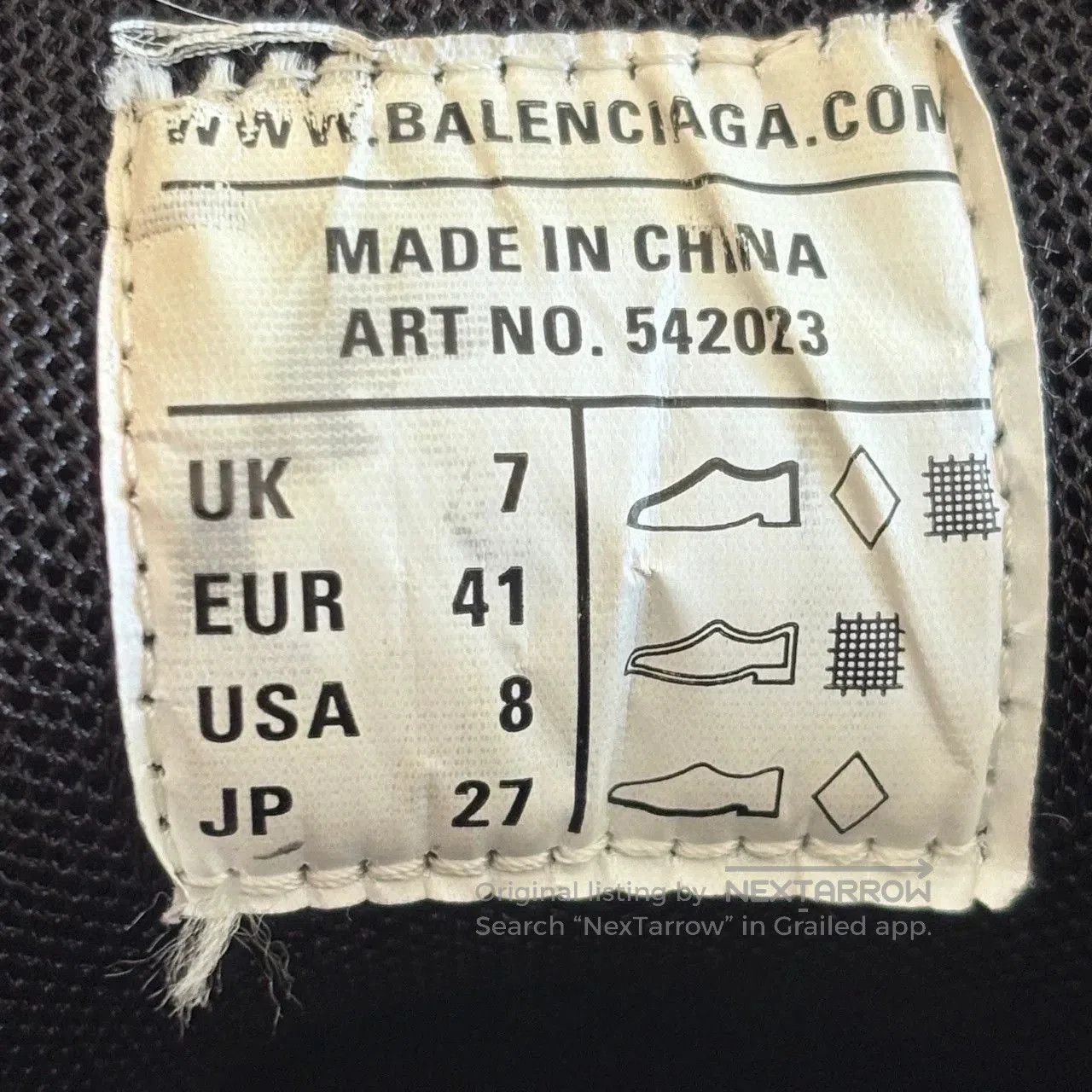 Balenciaga balenciaga track 1.0 low. Size US 8 / EU 41 - 7 Thumbnail