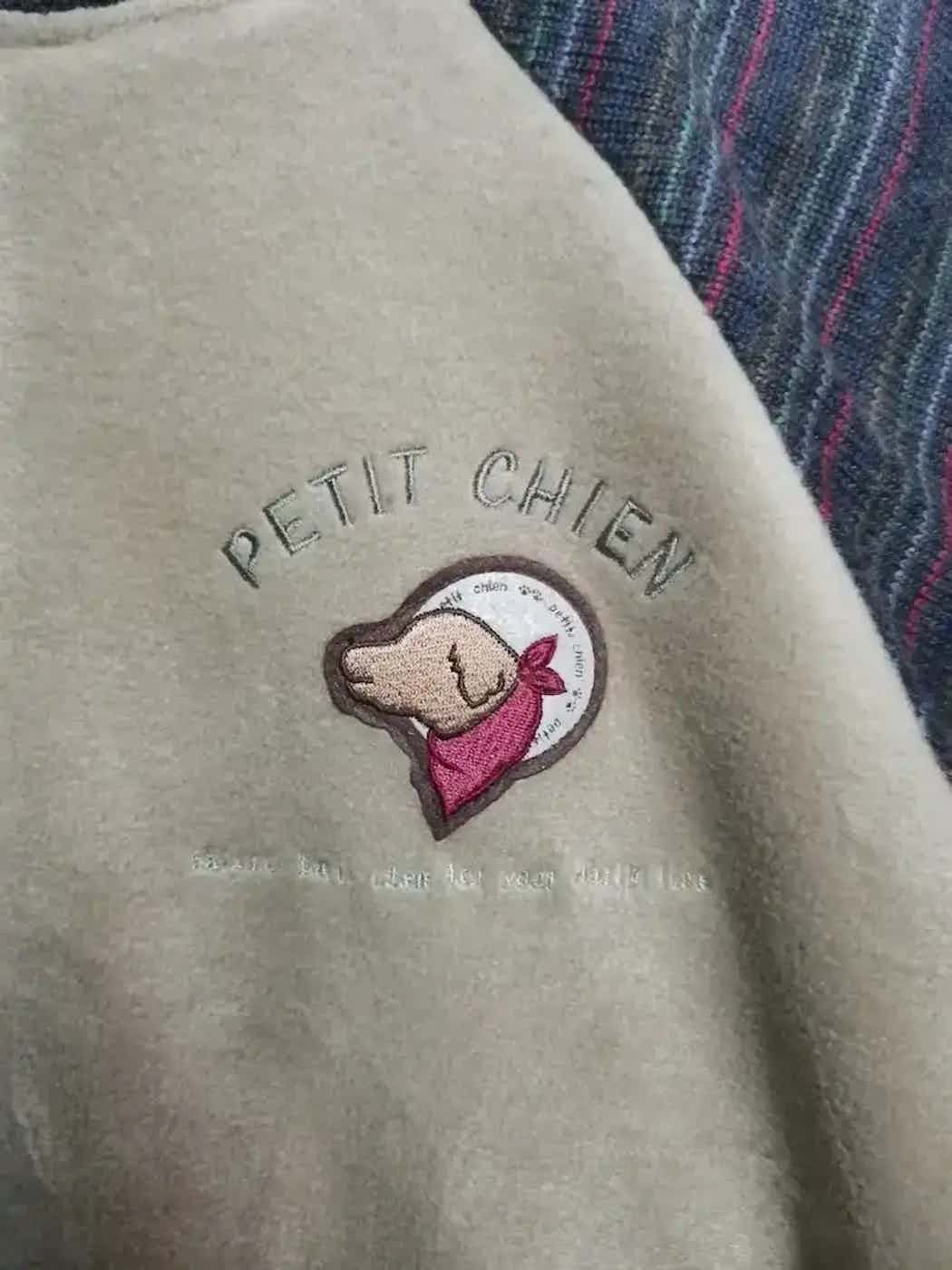 Other Vintage Petit Chien Dog Print Jacket Size US L / EU 52-54 / 3 - 10 Thumbnail