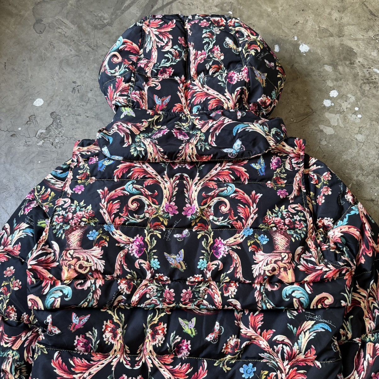 Just Cavalli Just Cavalli - 2014 Baroque Print Down Jacket Size XL / US 12-14 / IT 48-50 - 5 Thumbnail
