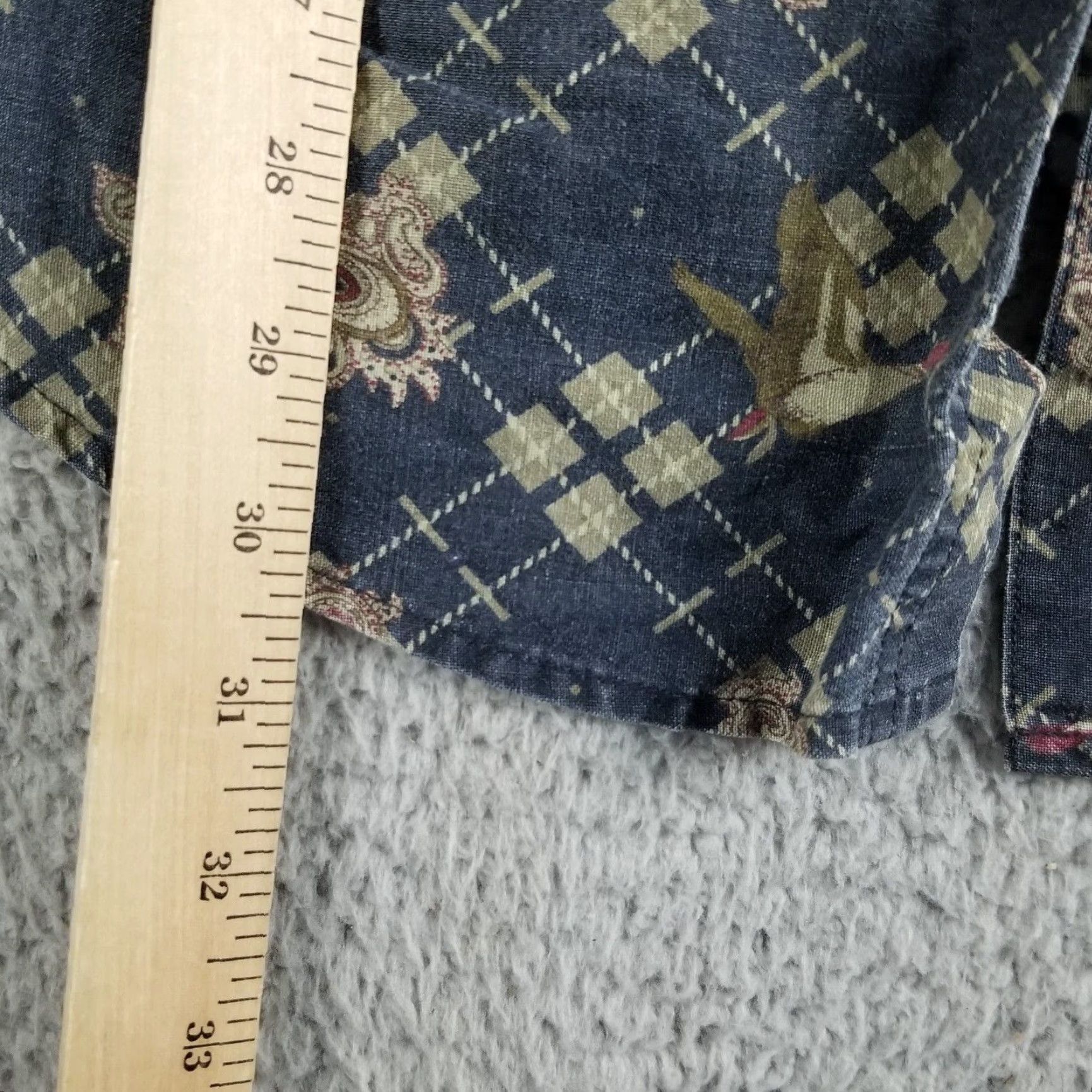 Bugle Boy Bugle Boy Men Shirt Adult Medium Blue Duck All Over Print Button-Down Casual Grunge Hunting Size US M / EU 48-50 / 2 - 4 Thumbnail