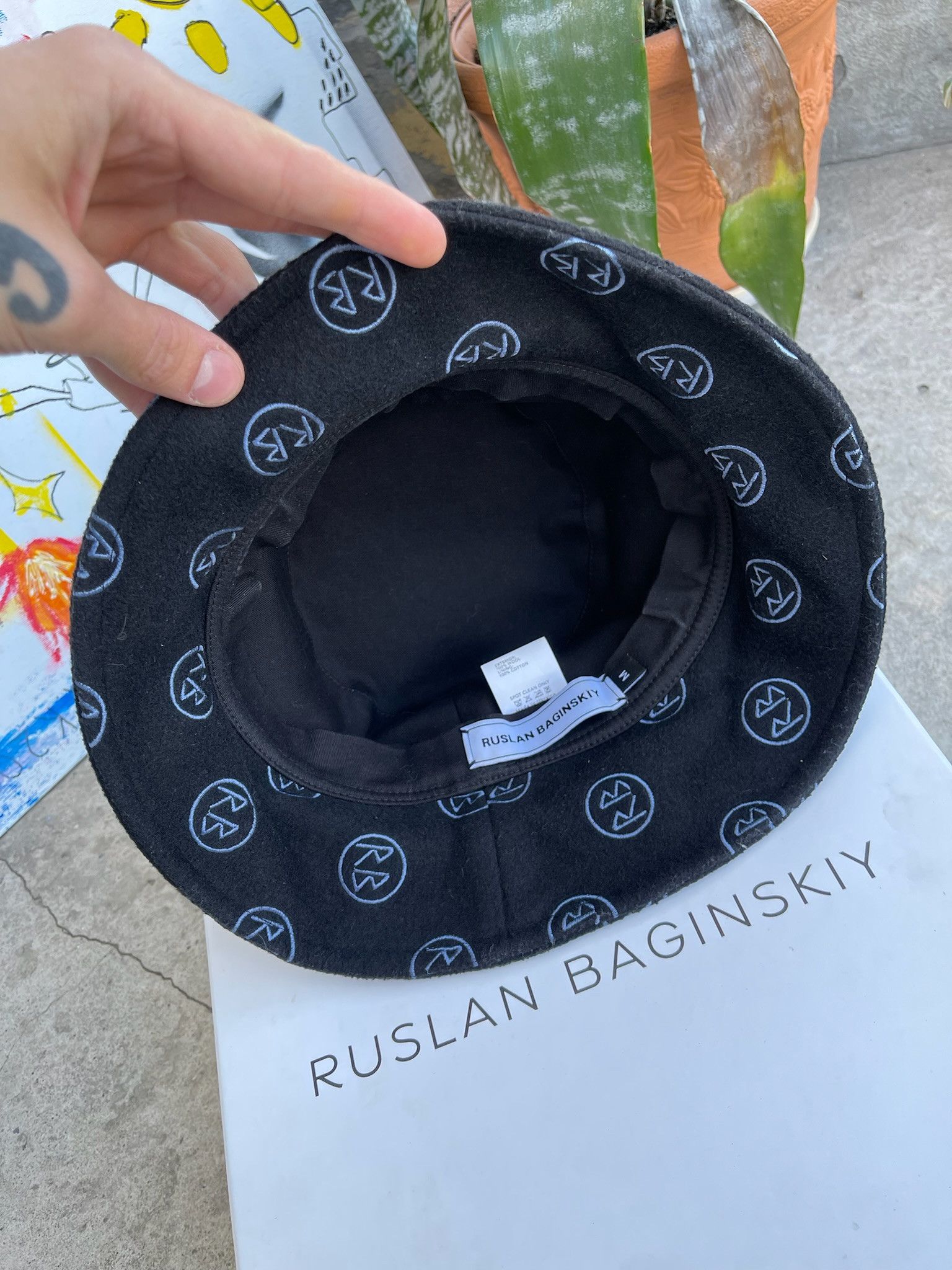 Ruslan Baginskiy Ruslan Baginskiy Hat bucket Size ONE SIZE - 8 Thumbnail