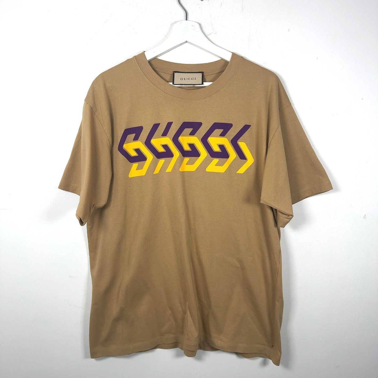 Gucci Gucci Mirror Logo T-Shirt Size US M / EU 48-50 / 2 - 1 Thumbnail