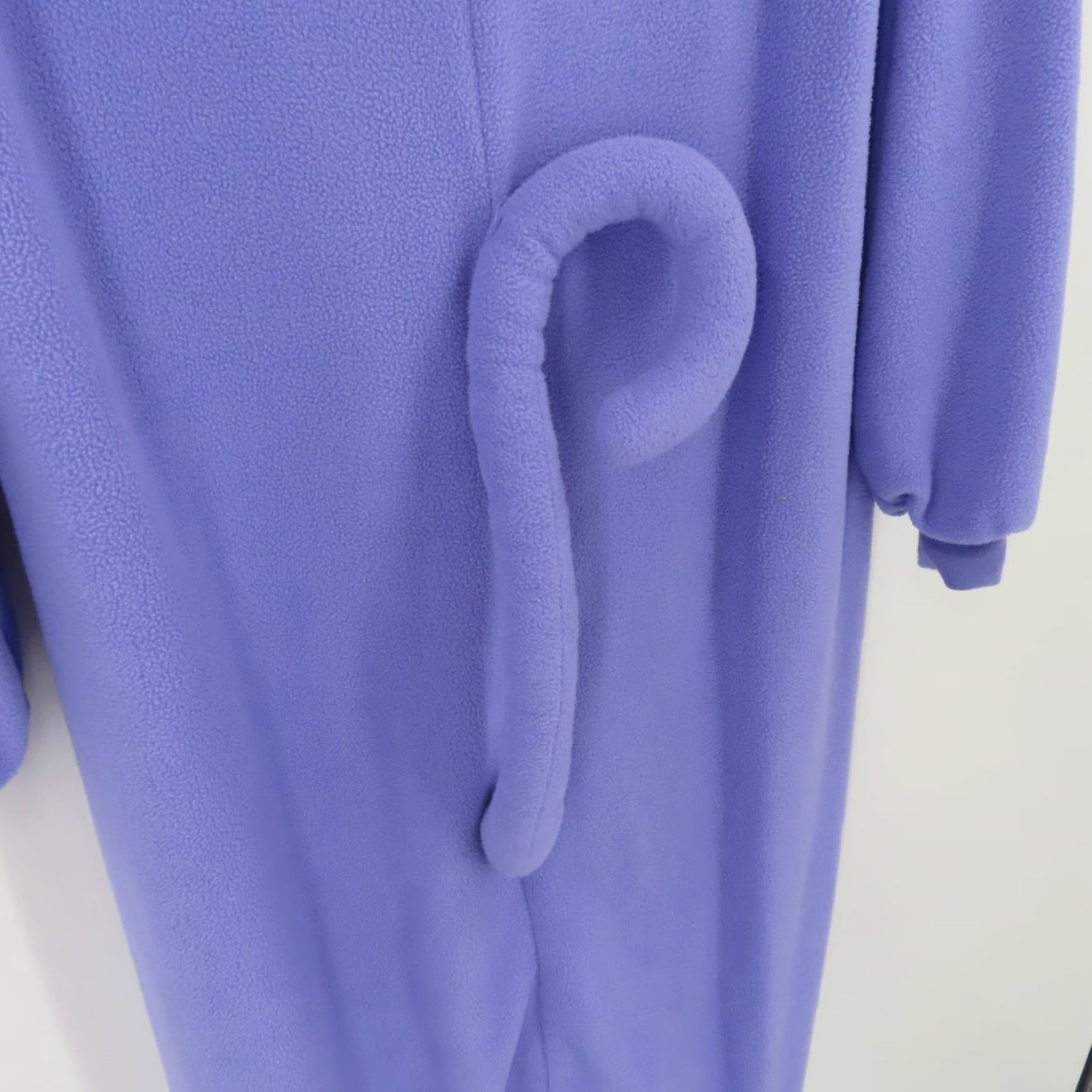 Vintage Sailor Moon Luna One Piece Jumpsuit Unisex Adult One Size fleece Purple Long Sleeve Button Front Pocketed OSFM Women 58.5" Length Size 42" / US 20 - 4 Thumbnail