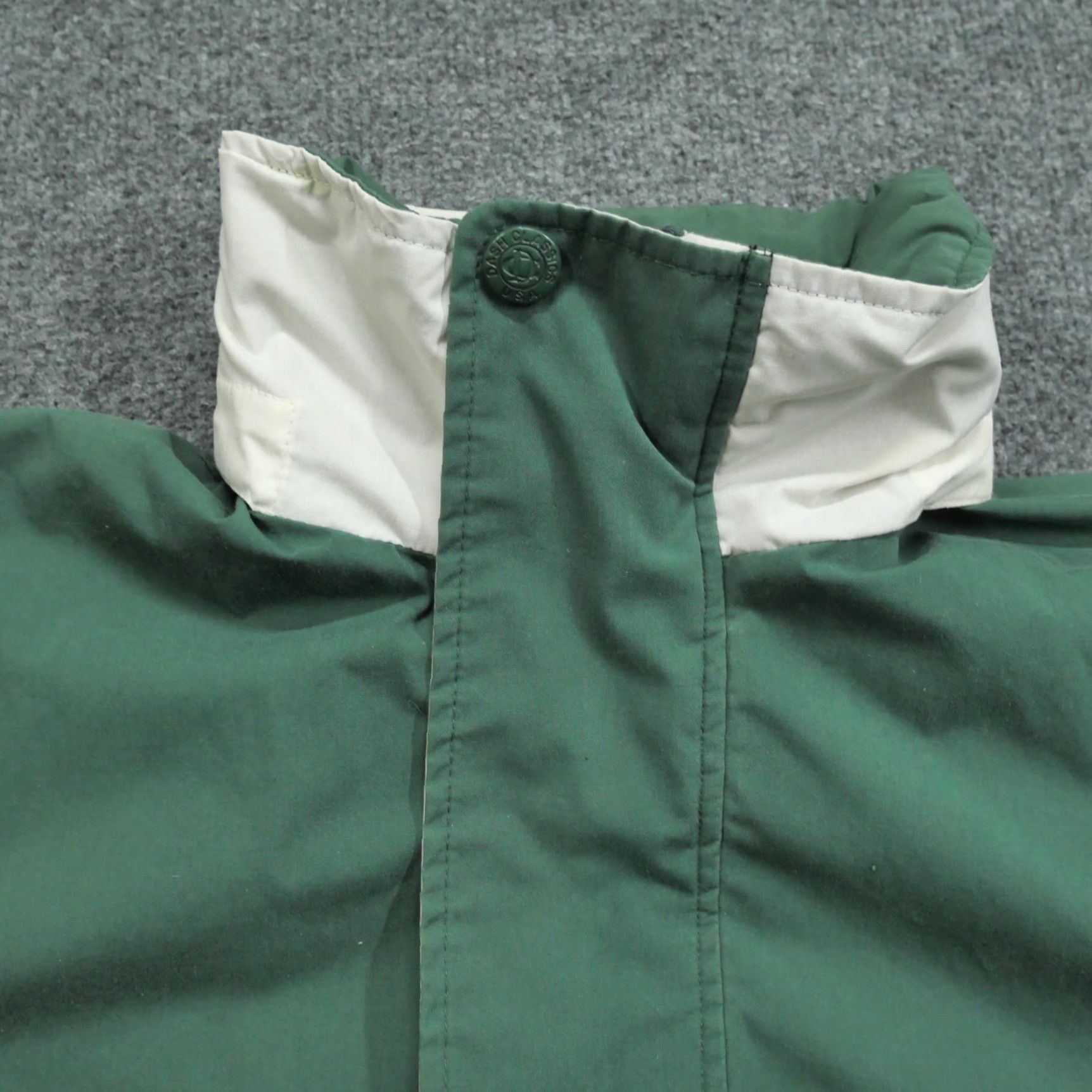Vintage VINTAGE American Living Legend Jacket Mens M Green 90s Sailing Hooded Mid-Length Zip Snap Casual Basic Lined Size US M / EU 48-50 / 2 - 3 Thumbnail
