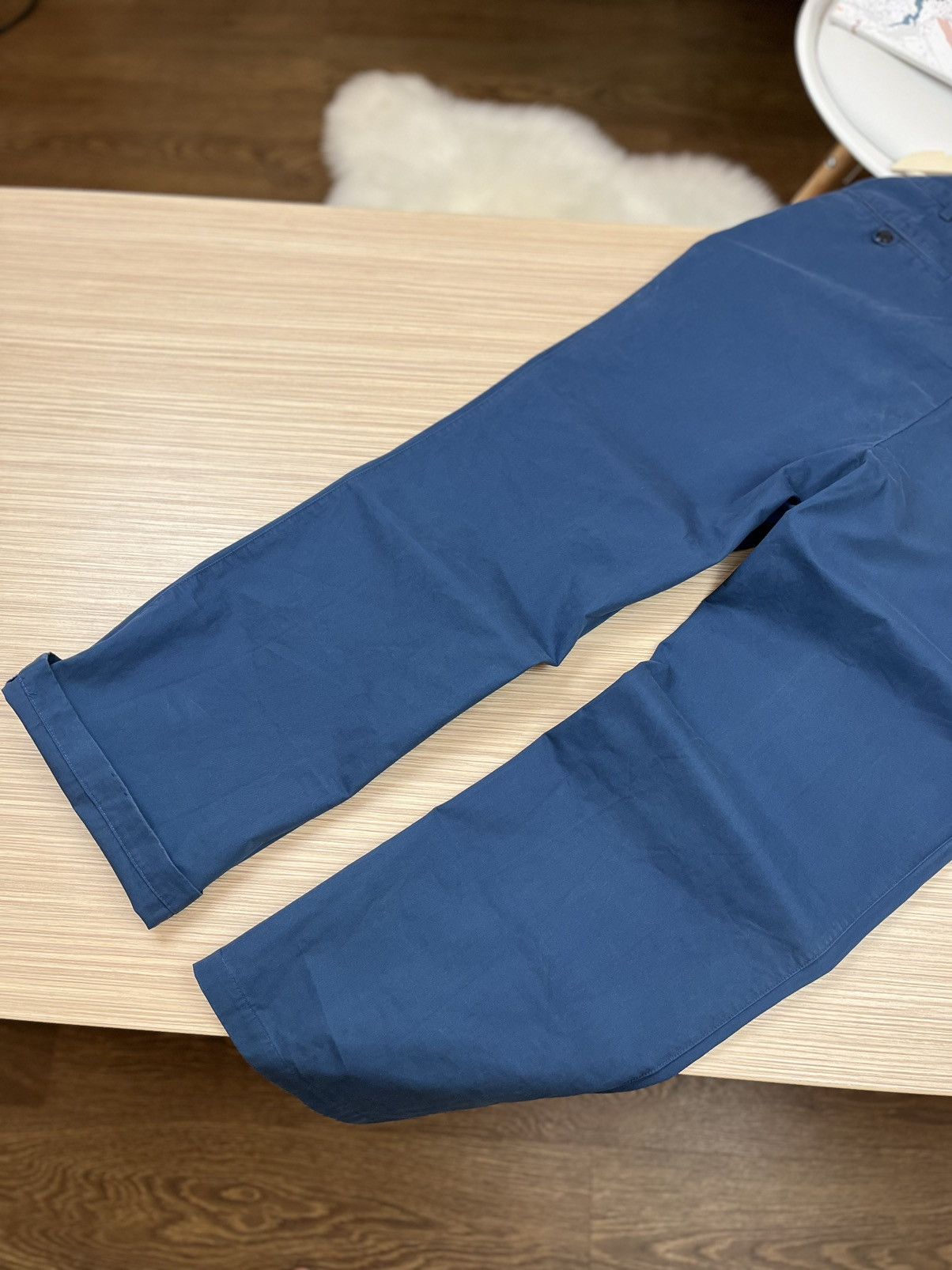 Burberry × Vintage Burberry Blue Casual Pants Men's Size US 34 / EU 50 - 10 Thumbnail