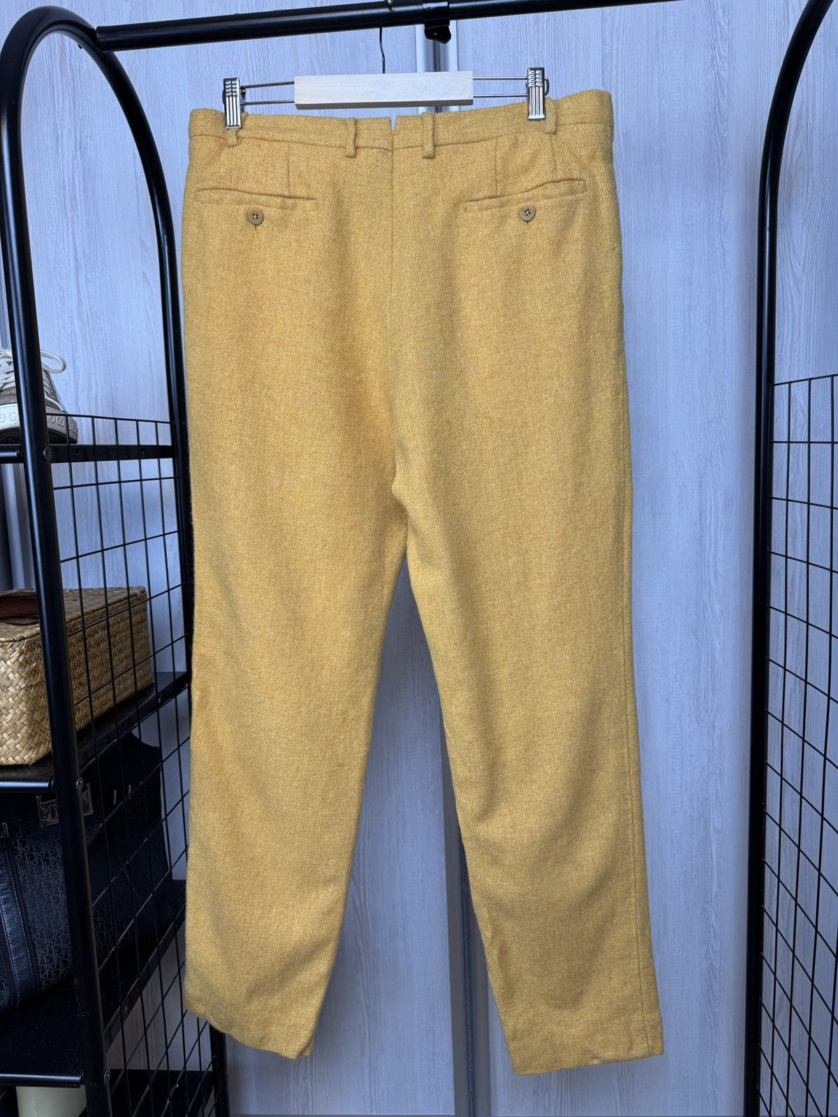 Luigi Borrelli Luigi Borrelli Napoli orange wool casual classic pants Size US 32 / EU 48 - 5 Thumbnail