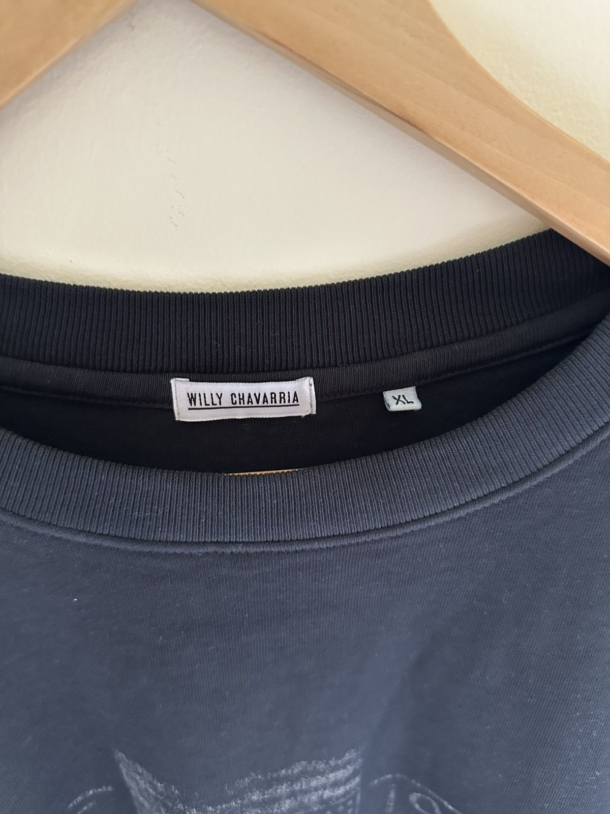 Willy Chavarria Willy Chavarria Eternal Willy Jeans Tee Size US XL / EU 56 / 4 - 3 Thumbnail