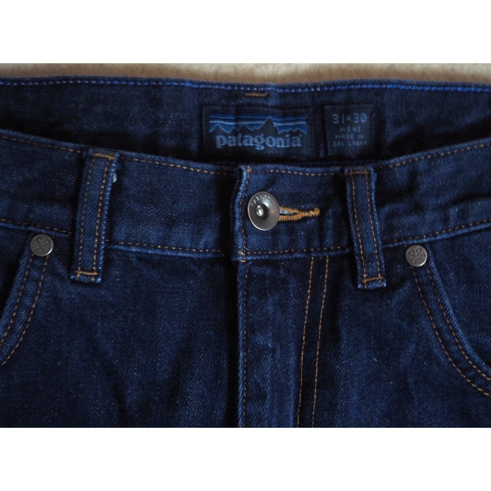 Patagonia VINTAGE Y2k 2000s Patagonia Iron Clad Jeans pants Straight Denim Blue 32x26 Mens Regular 32 Blue Denim Iron Clad Logs? Size US 32 / EU 48 - 7 Thumbnail