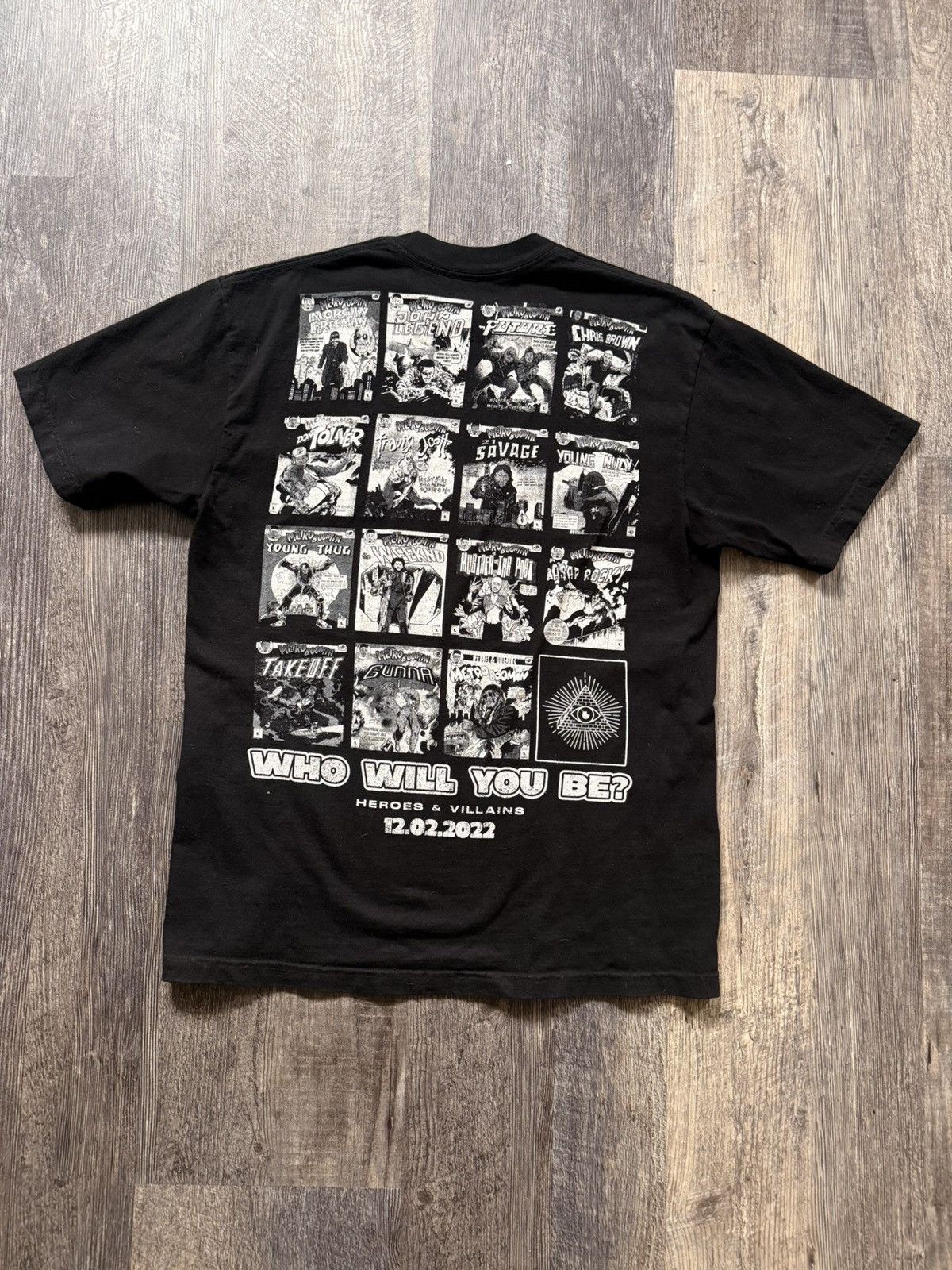 Metro Boomin Metro Boomin Heros and Villains comic tee Size US M / EU 48-50 / 2 - 2 Thumbnail