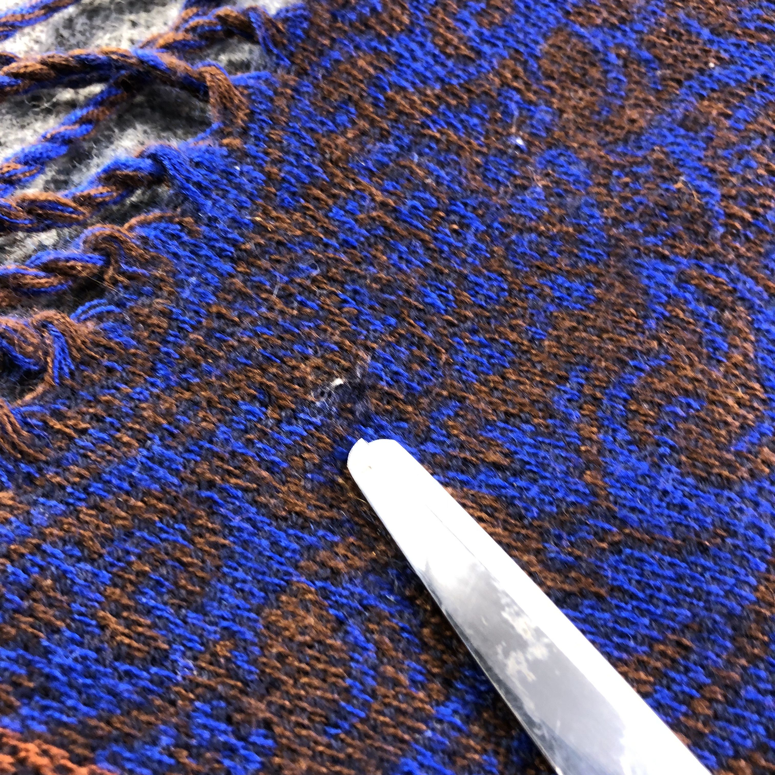 Kenzo Kenzo Baroque Wool Scarf Muffler V1958 Size ONE SIZE - 17 Thumbnail