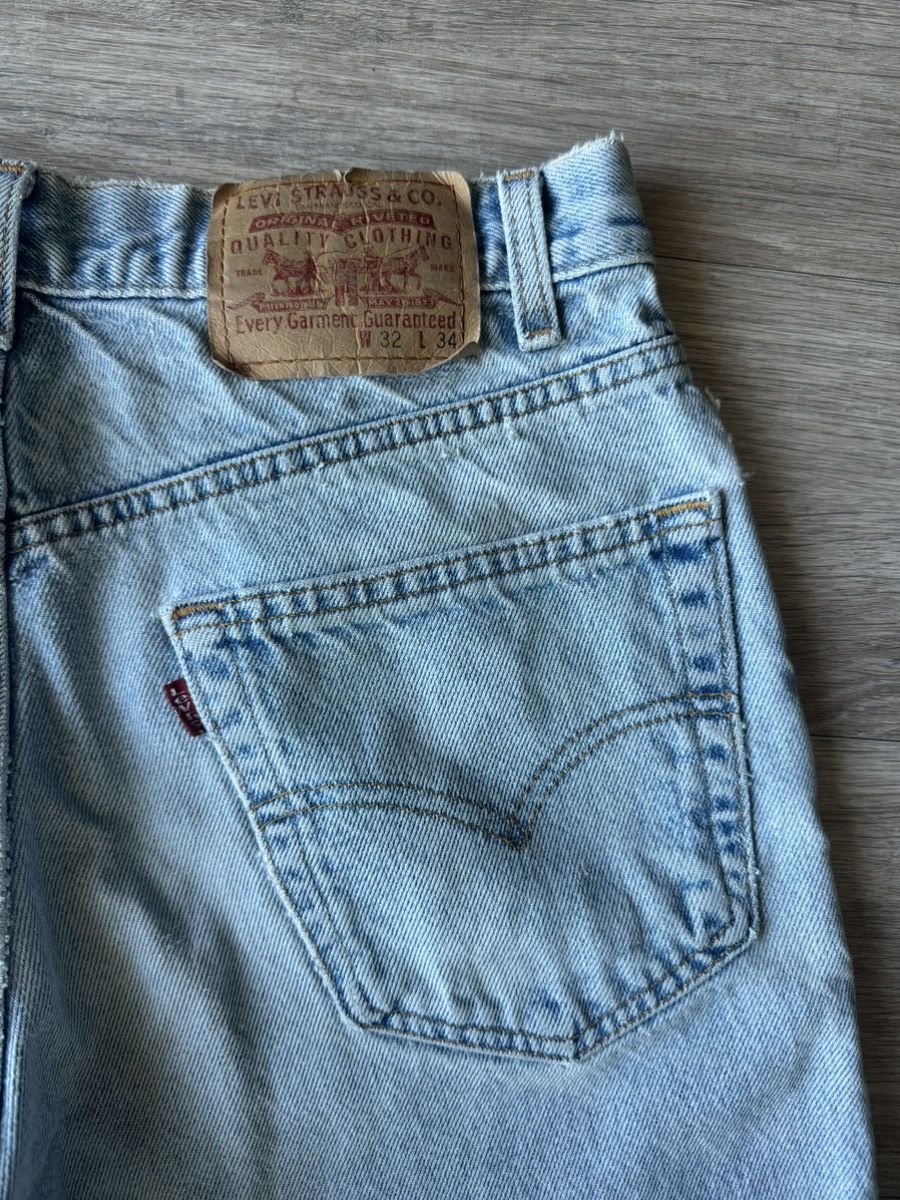 Levi's Vintage Clothing Vintage Levi’s 468 Relaxed Fit 32x34 Y2K Light Wash Red Tab Size US 32 / EU 48 - 11 Thumbnail