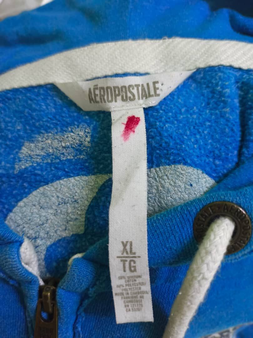 Aeropostale 💥AEROPOSTALE ZIP UP SWEATSHIRT HOODIE Size US XL / EU 56 / 4 - 8 Thumbnail