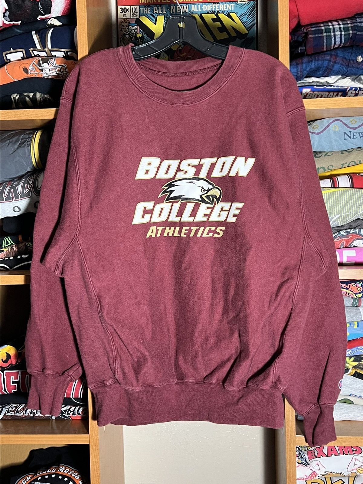 Champion Champion Boston College Athletics Reverse Weave Sweater Size US M / EU 48-50 / 2 - 1 Thumbnail