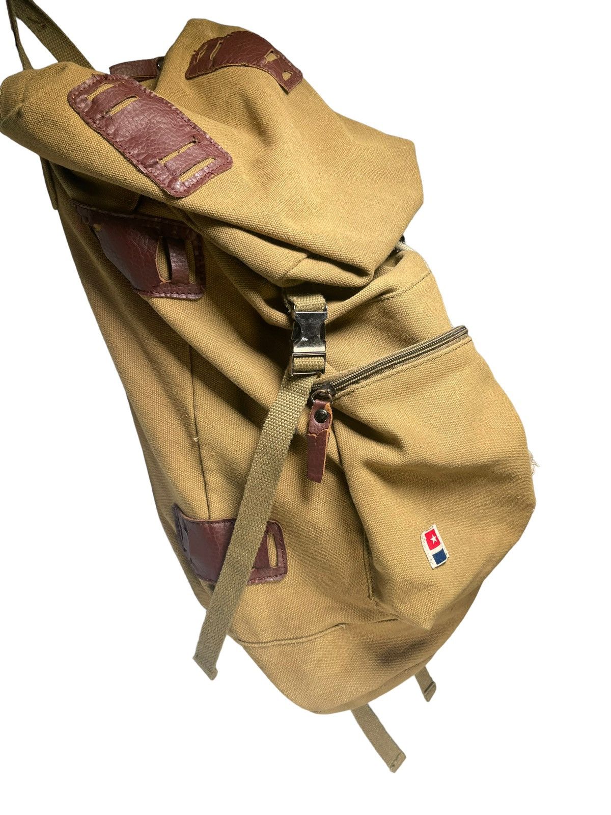 Vintage Vintage Military Style Backpack Size ONE SIZE - 3 Thumbnail