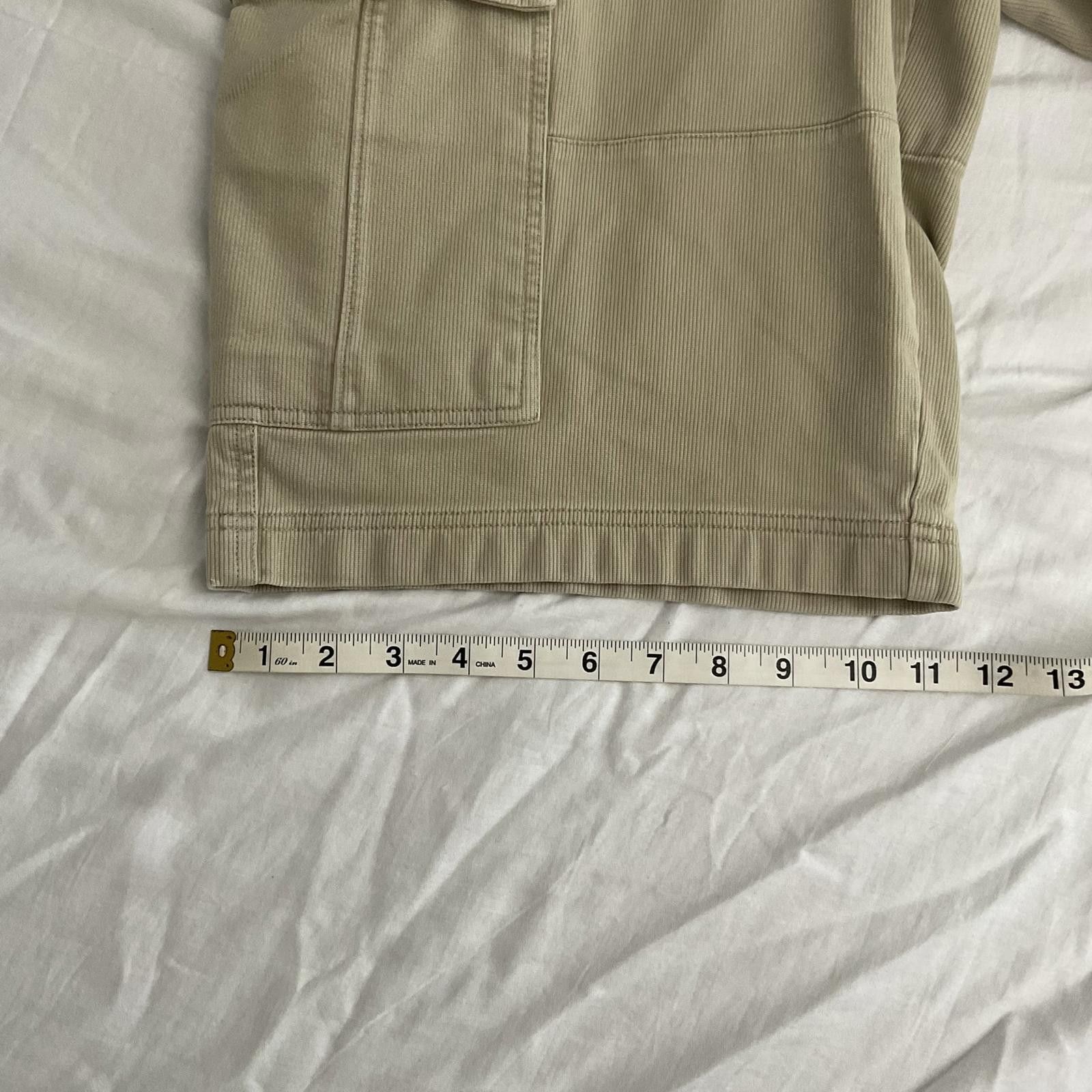 Gap vintage y2k GAP baggy long khaki corduroy cargo shorts 33 Size US 33 - 2 Thumbnail