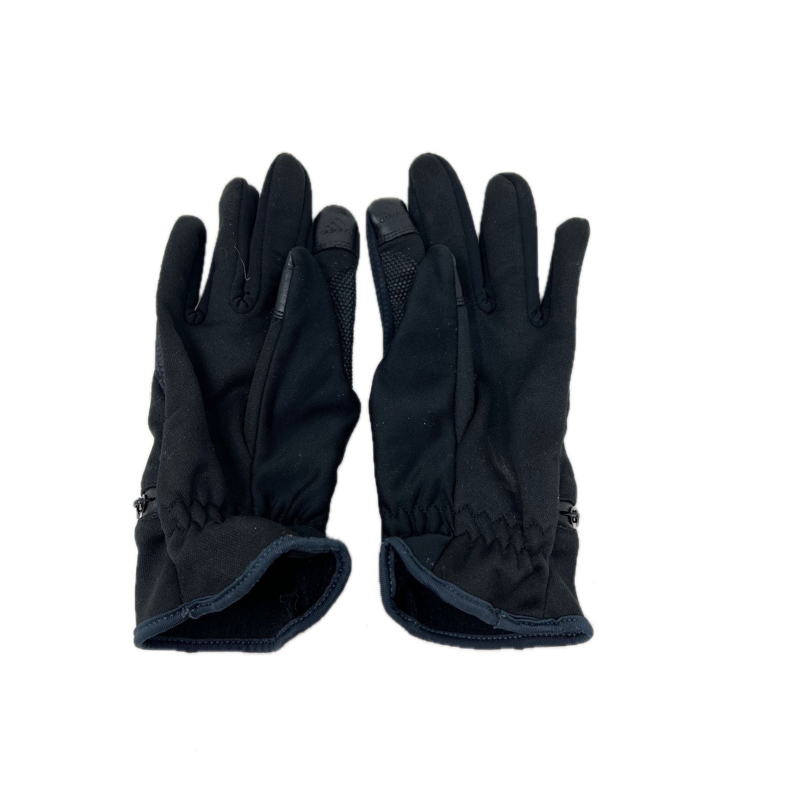 Adidas Adidas Riding Black Gloves Mens M Size ONE SIZE - 2 Thumbnail