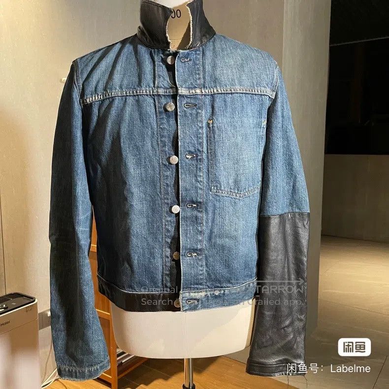 Helmut Lang Helmut Lang Leather Sleeve Jacket Size US L / EU 52-54 / 3 - 2 Thumbnail