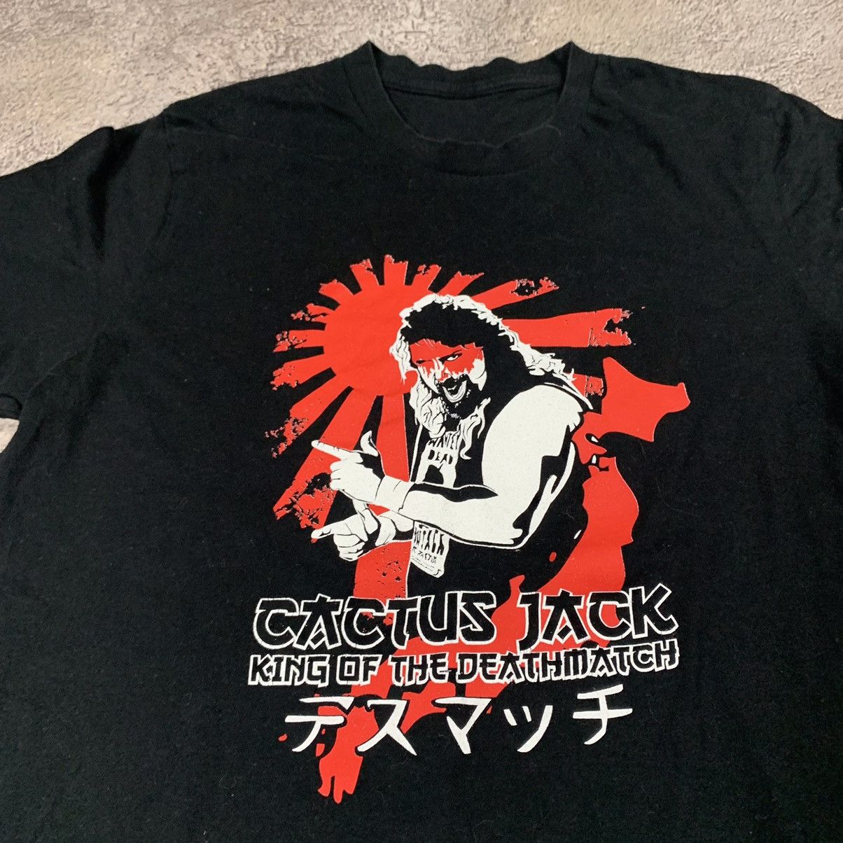 Vintage Vintage Y2K Graphic Tee Cactus Jack Deathmatch Streetwear S Size US S / EU 44-46 / 1 - 4 Thumbnail
