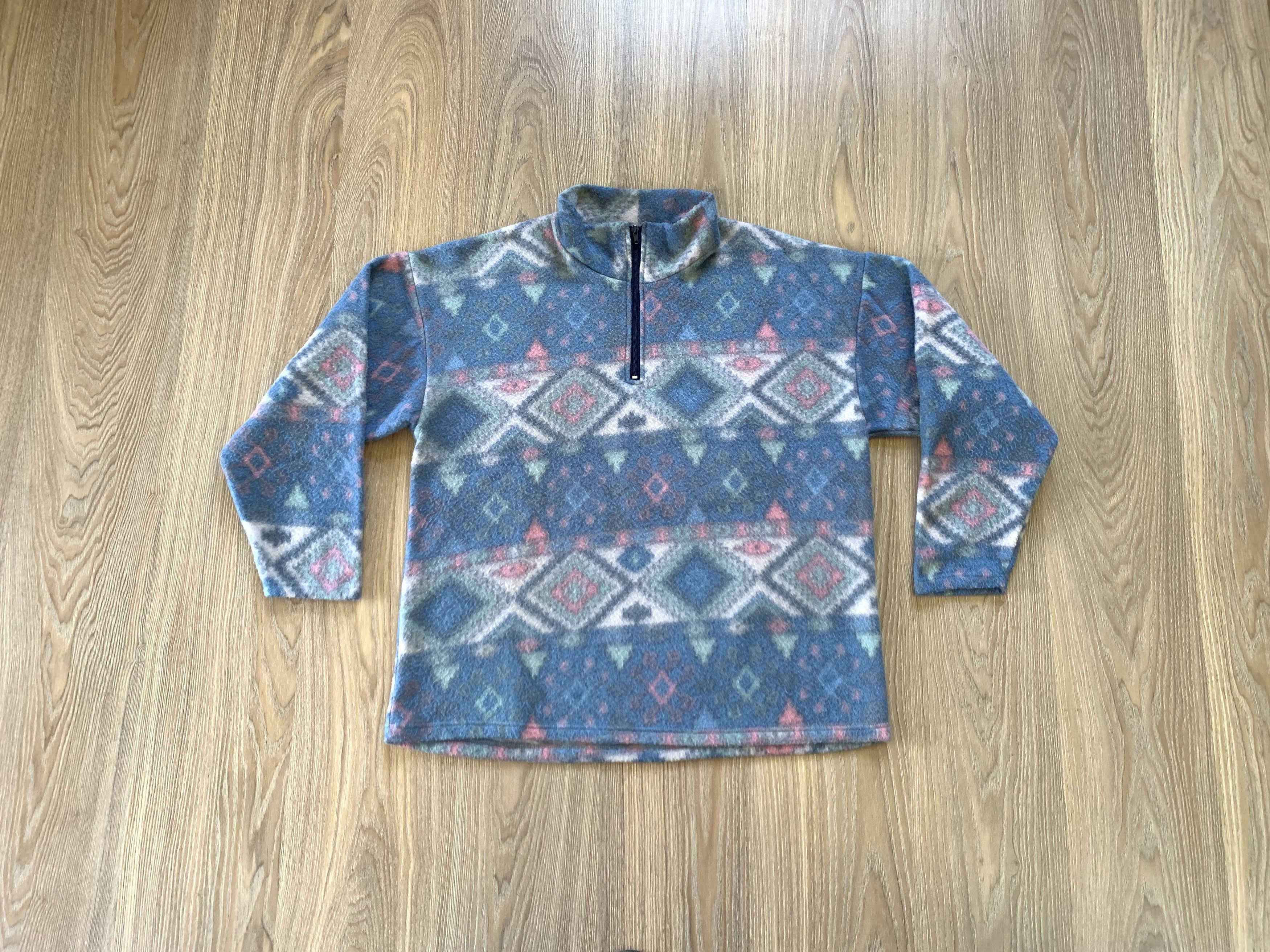 Vintage Holland Vintage Fleece Sweatshirt Size US M / EU 48-50 / 2 - 1 Thumbnail