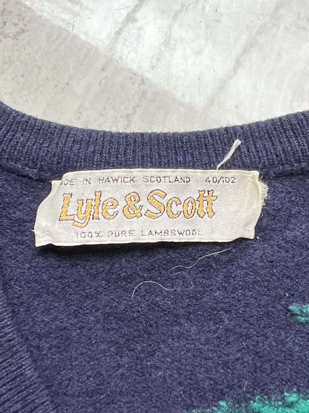 Lyle & Scott LYLE & SCOTT Motive Sweater Size US S / EU 44-46 / 1 - 11 Thumbnail