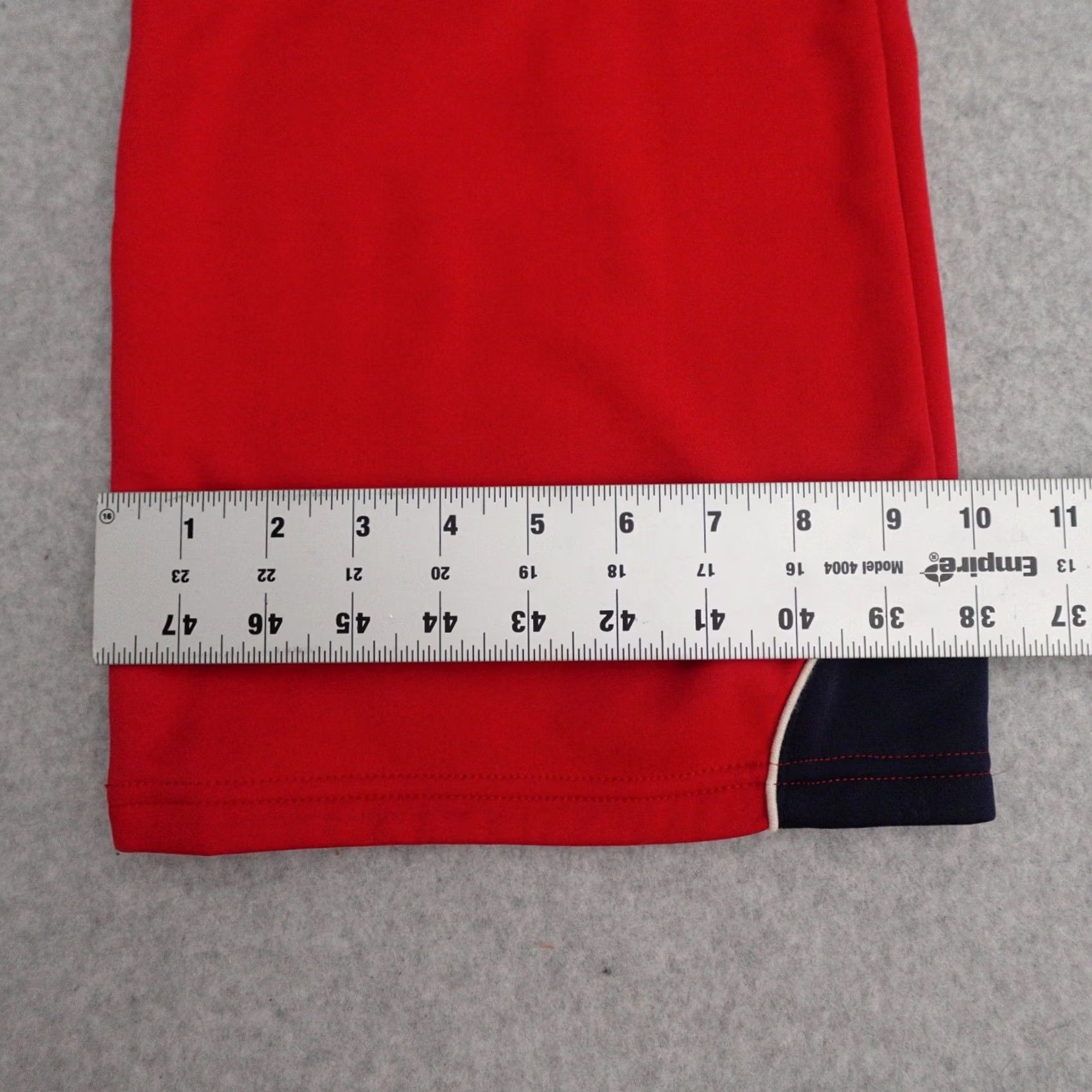 Tommy Hilfiger VTG Tommy Jeans Womens Pants Size 13 Red Polyester Sweatpants Snap Button Track Pants Mens? Womens? Size 34" / US 12 / IT 48 - 7 Thumbnail