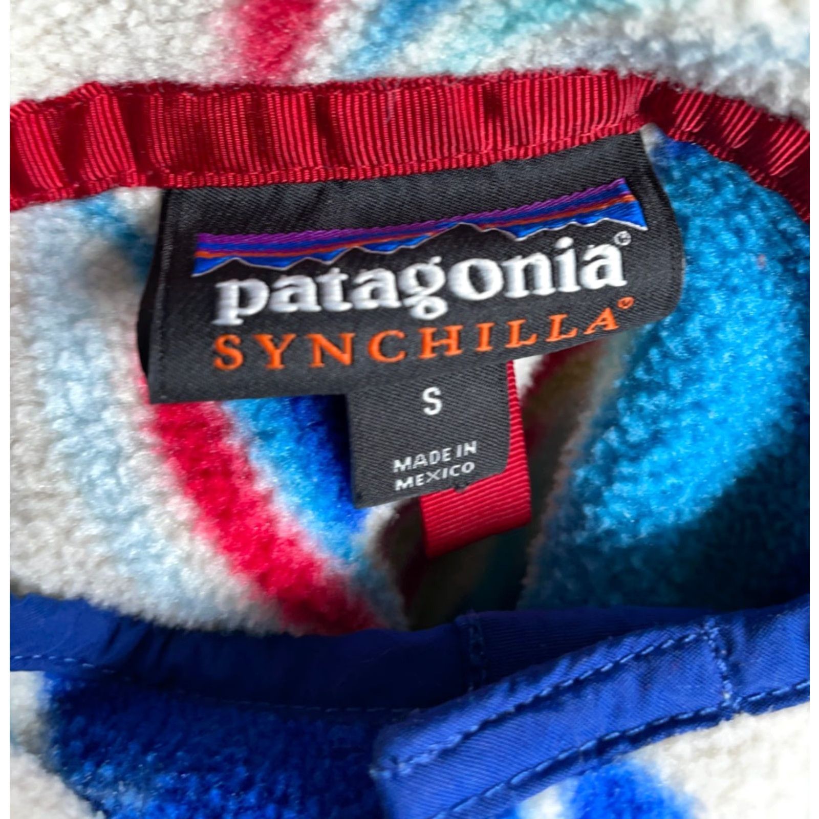 Patagonia Patagonia Synchilla Snap T Fleece Women's Small Blue Feather Pullover Jacket Size S / US 4 / IT 40 - 3 Thumbnail