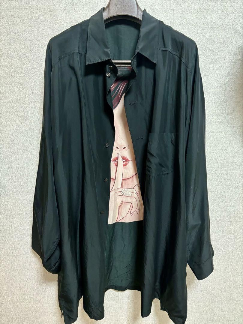 Yohji Yamamoto POUR HOMME 18ss Yusuke Saito collab silk shirts Size US S / EU 44-46 / 1 - 3 Thumbnail