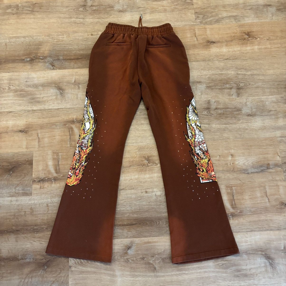 Who Decides War Who Decides War Flame Glass Sweatpants Size 30 Size US 30 / EU 46 - 2 Thumbnail