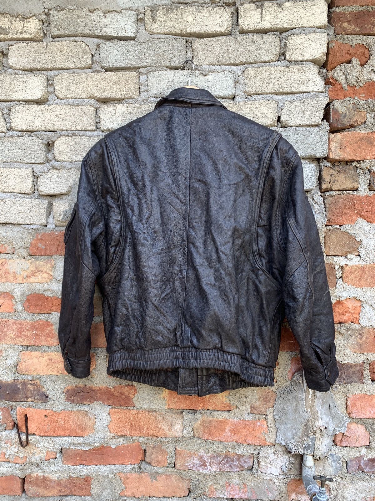 Avirex × Vintage 🔥Rare🔥Vintage 90s Avirex Leather Jacket Size US L / EU 52-54 / 3 - 11 Thumbnail
