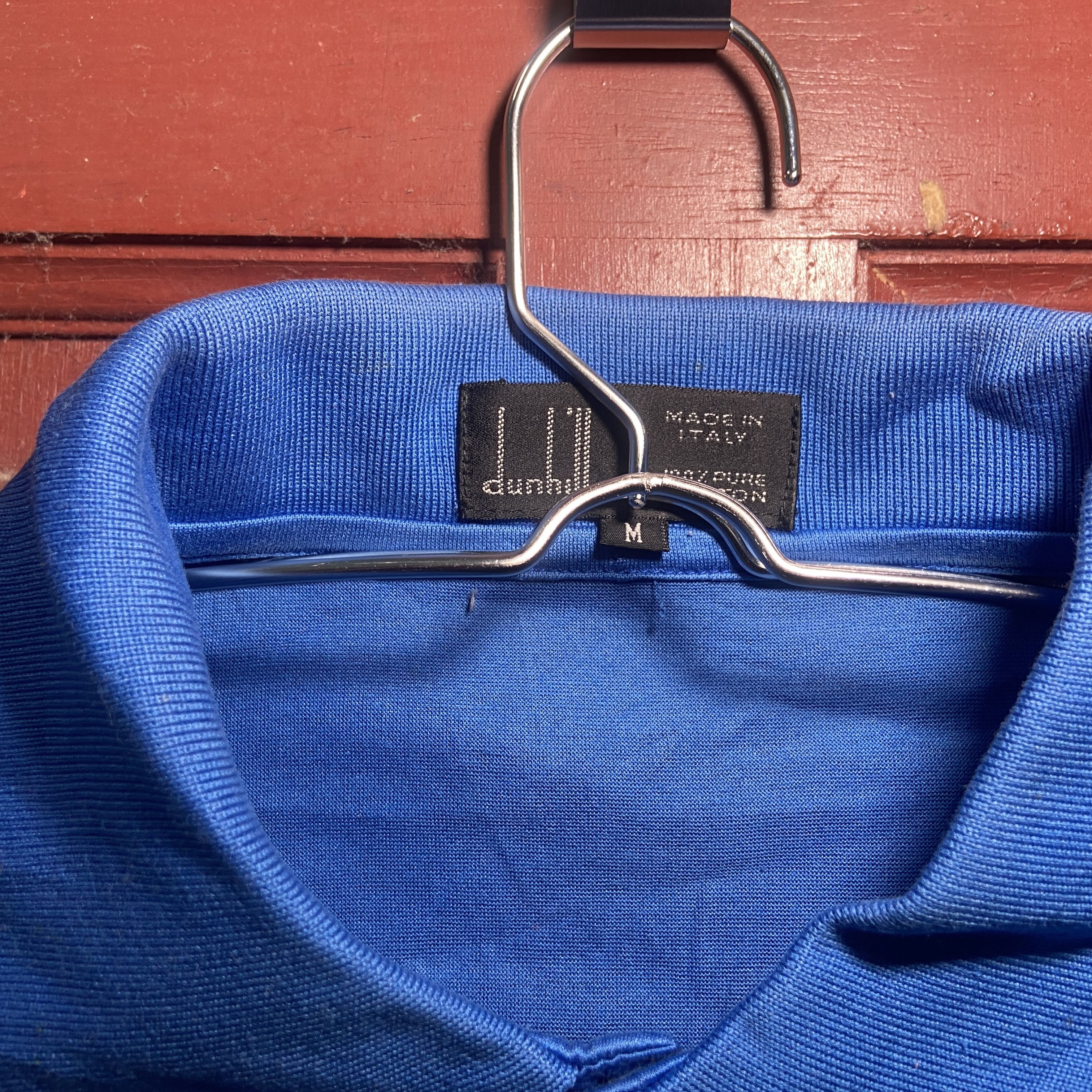 Alfred Dunhill 💥VTG💥 Dunhill Luxury Mercerised Cotton Polo Shirt Size US M / EU 48-50 / 2 - 2 Thumbnail