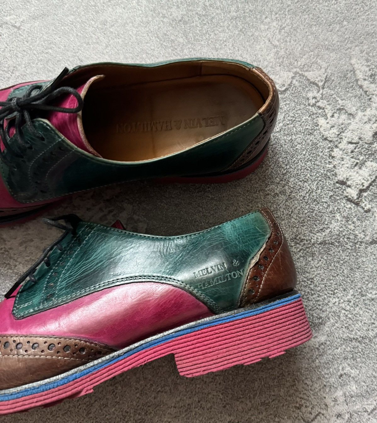 Designer × Melvin & Hamilton Melvin & Hamilton 40size Amelie 3 leather brogues shoes Size US 9 / EU 42 - 5 Thumbnail