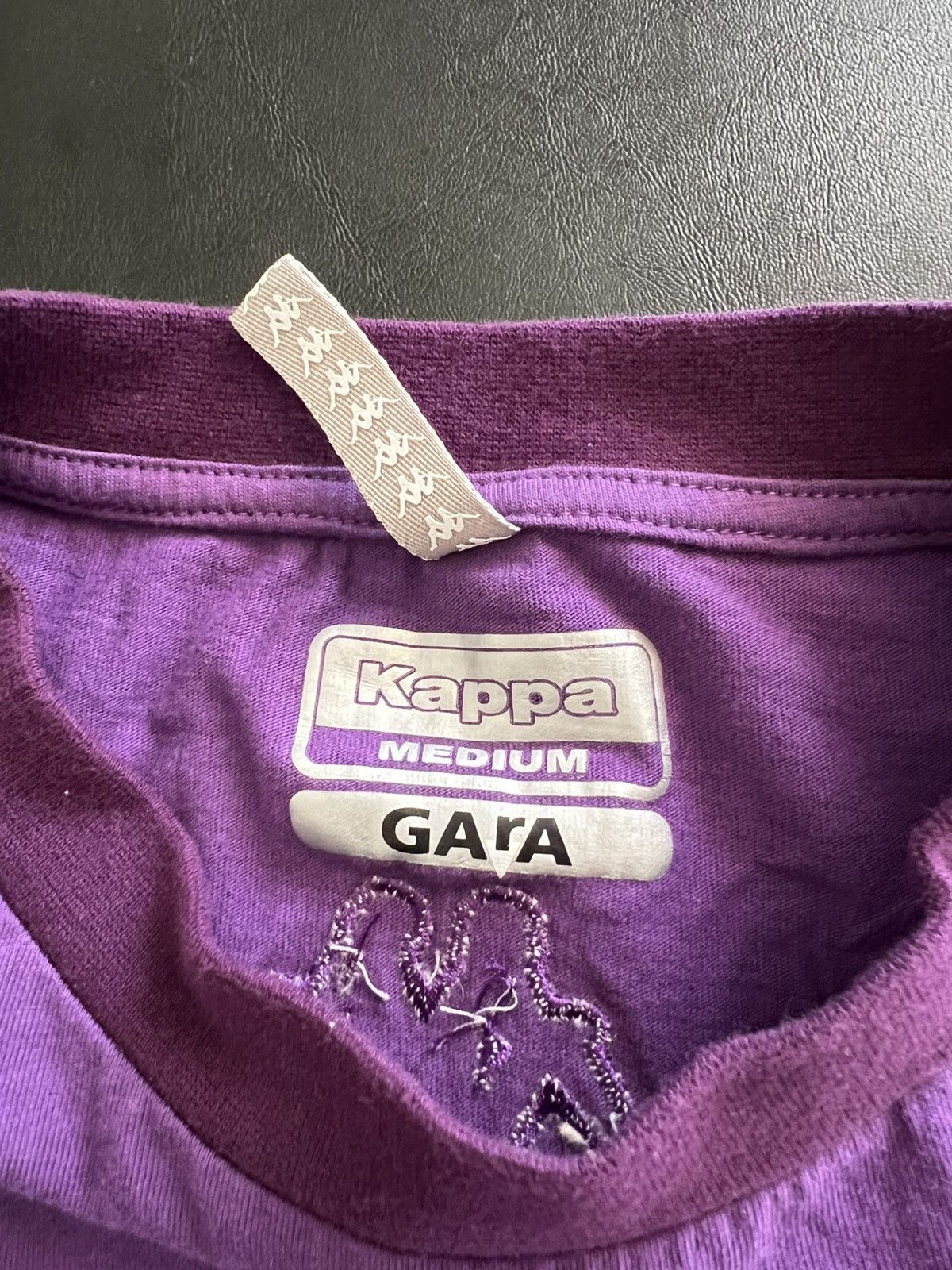 Kappa × Vintage Vintage Kappa Purple T-Shirt Size US M / EU 48-50 / 2 - 3 Thumbnail