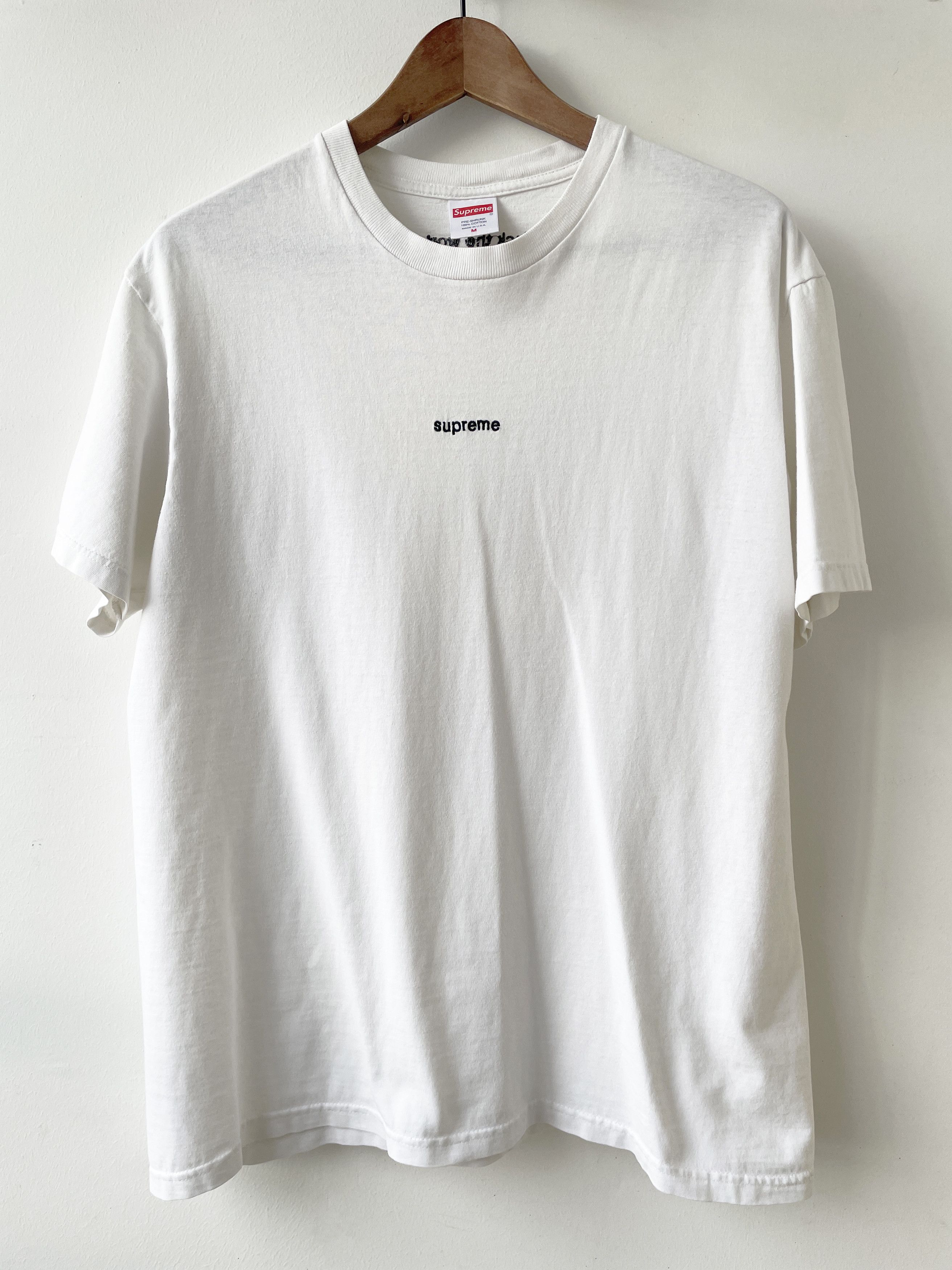 Supreme Supreme Fuck the World T-Shirt Black | Grailed