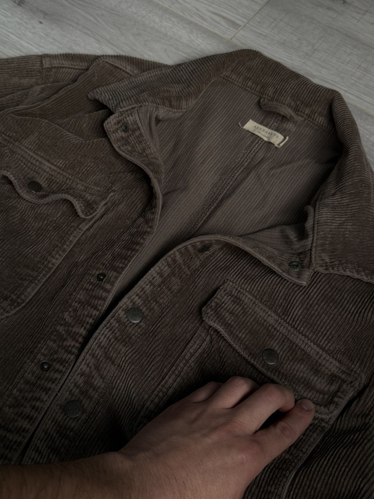 Allsaints Velvet Jacket Allsaints Size US XXL / EU 58 / 5 - 4 Thumbnail