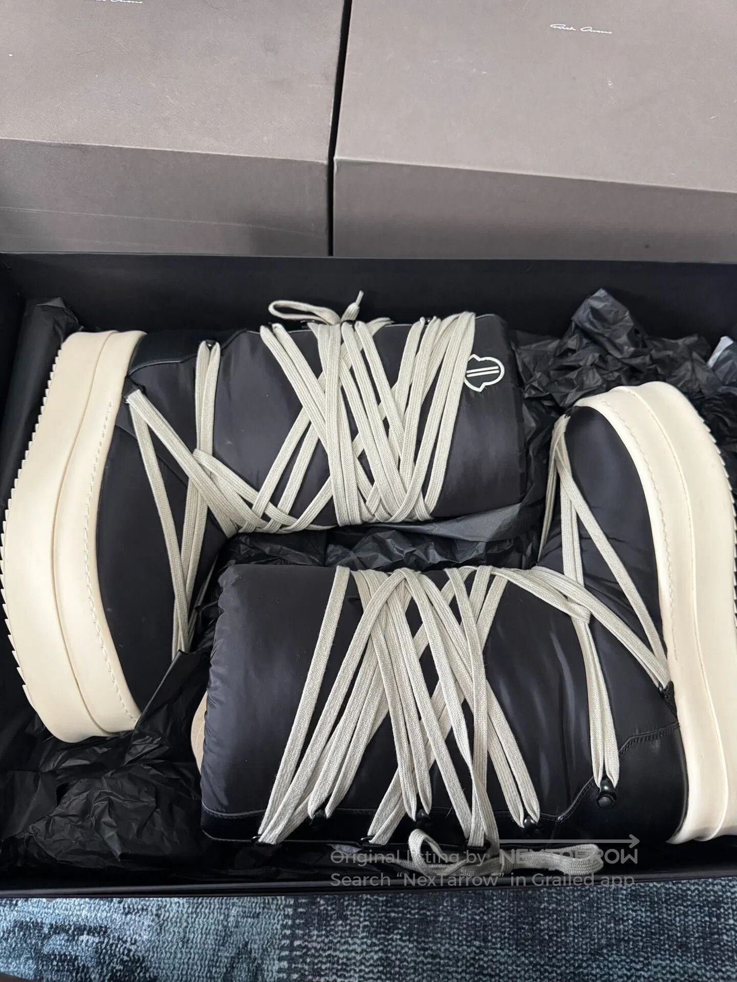 Moncler rick owens Moncler collaborative thick strap boots. Size US 9 / EU 42 - 7 Thumbnail