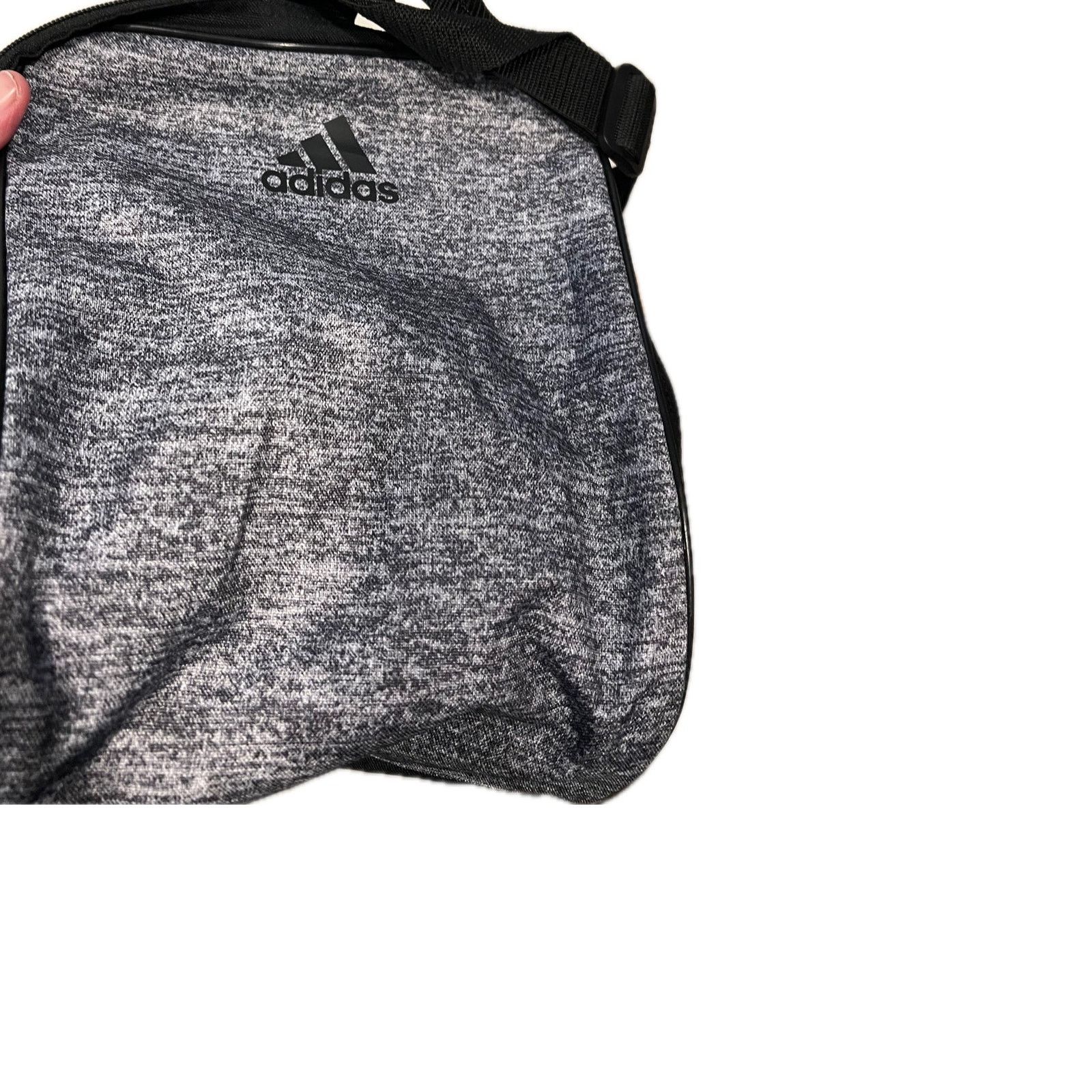 Adidas Adidas Defender Medium 20"x12"x10" Blue Black Duffel Bag Size ONE SIZE - 6 Thumbnail